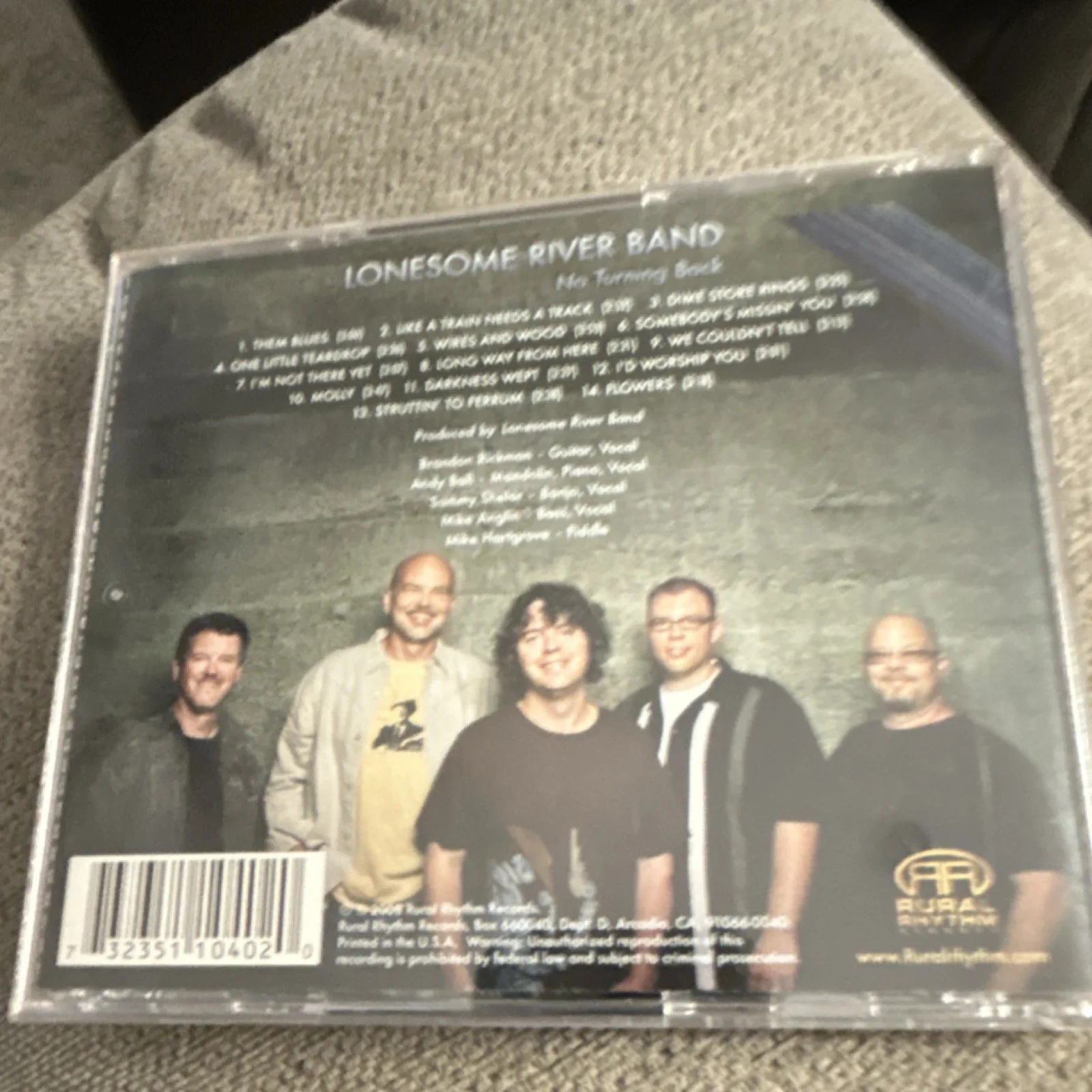 Lonesome River Band No Turning Back Autographed CD & Booklet Rural Rhythm, изображение 2