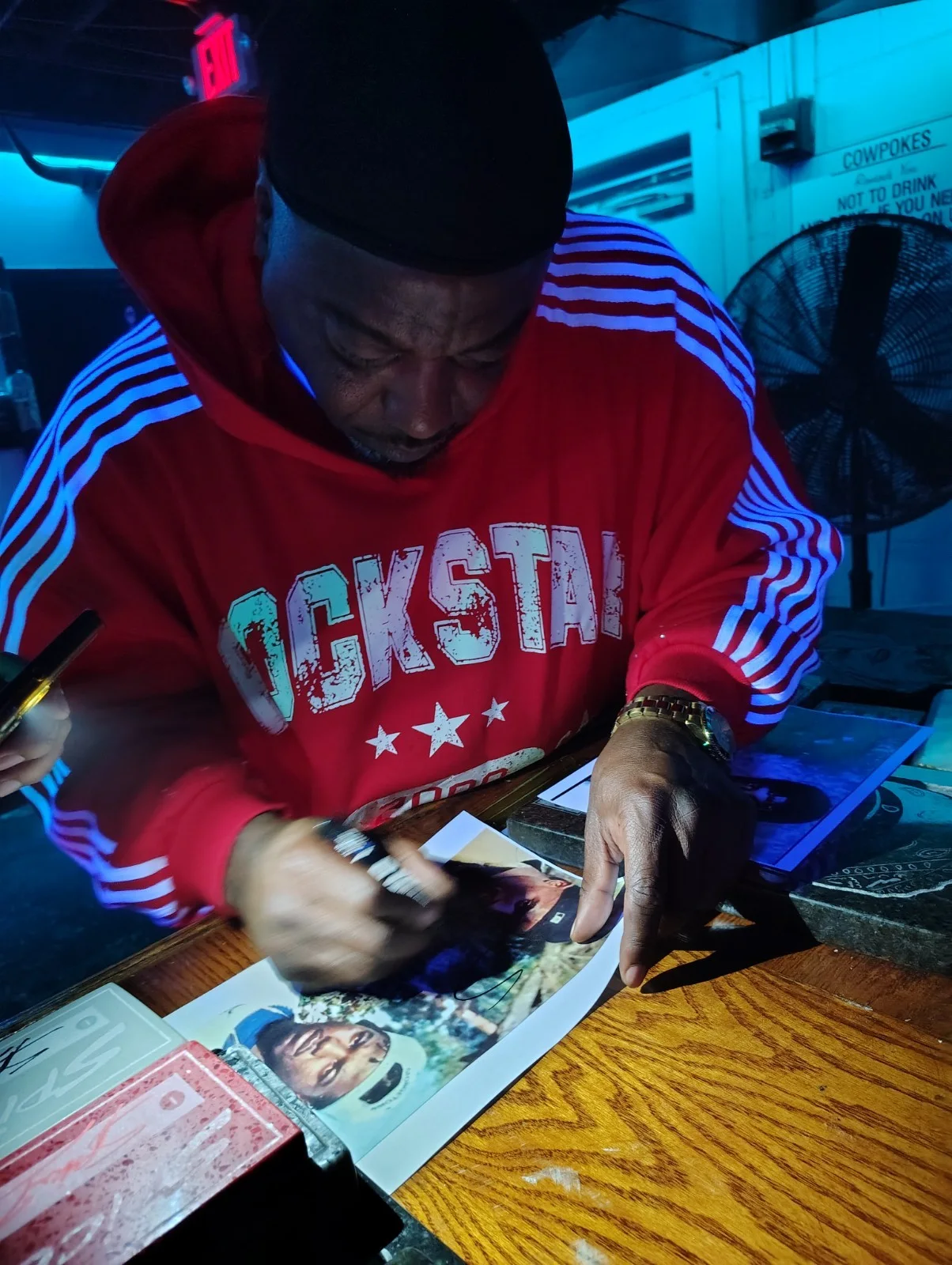 Spice 1 Signed Vynil Record Disc Auto, image 4