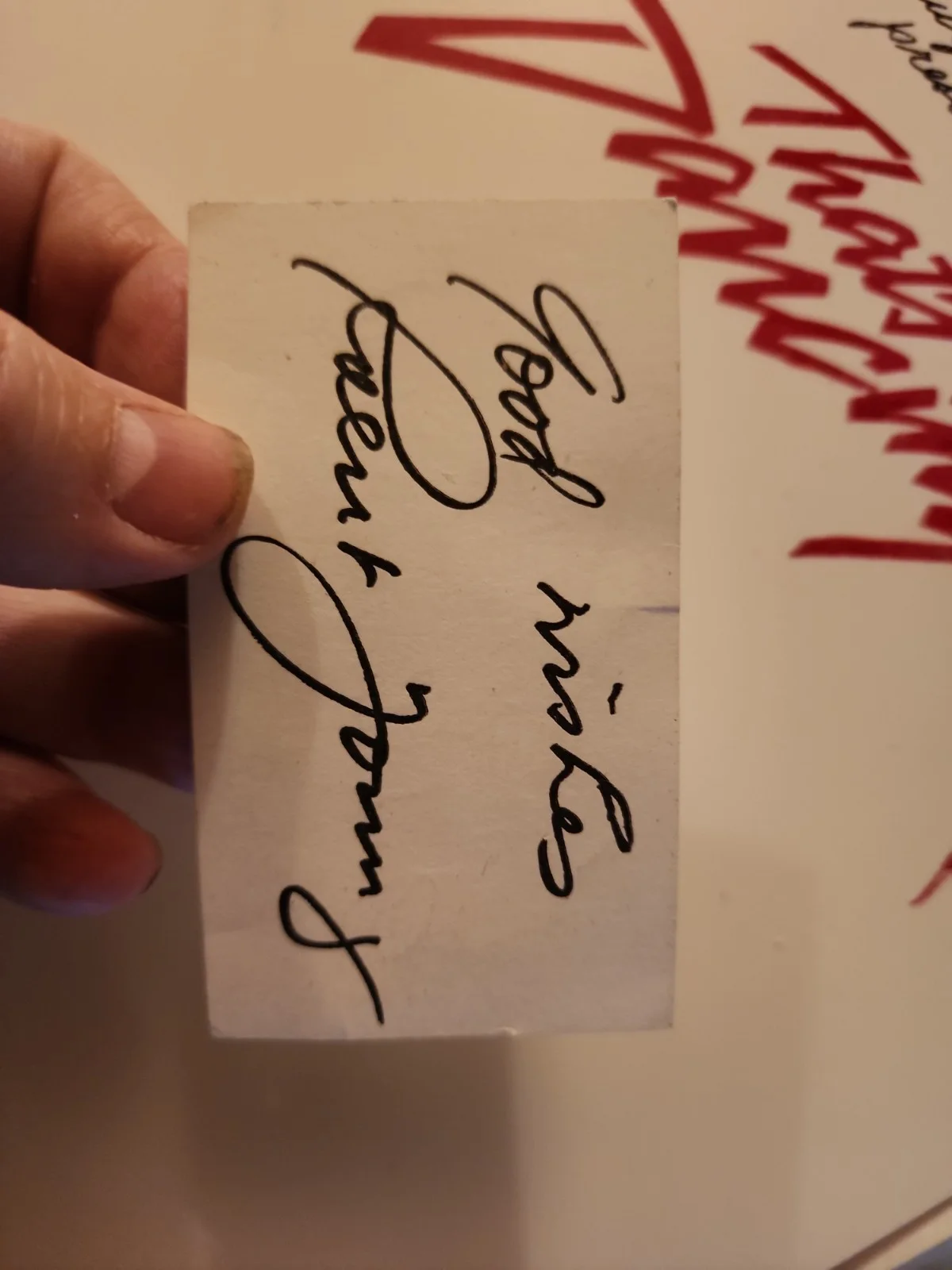 ROBERT YOUNG — Robert YOUNG Father Knows Best Signed Christian God Love Card Actor Gave Fans, изображение 4