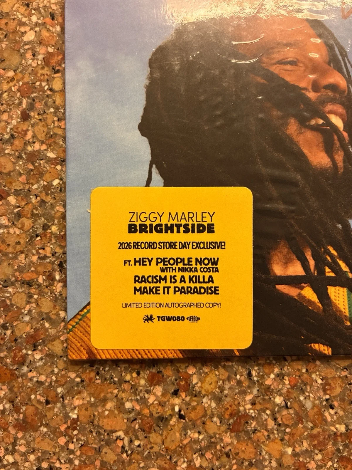 Ziggy Marley Brightside CD Limited Edition Autographed Copy 1 of 500, изображение 4