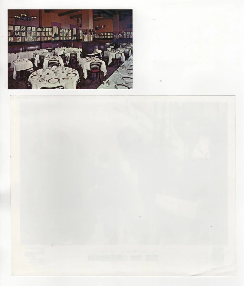The 5th DIMENSION- Signed/Autograph/ 8x10" photo Sardi's Post card SOUL Music, image 2