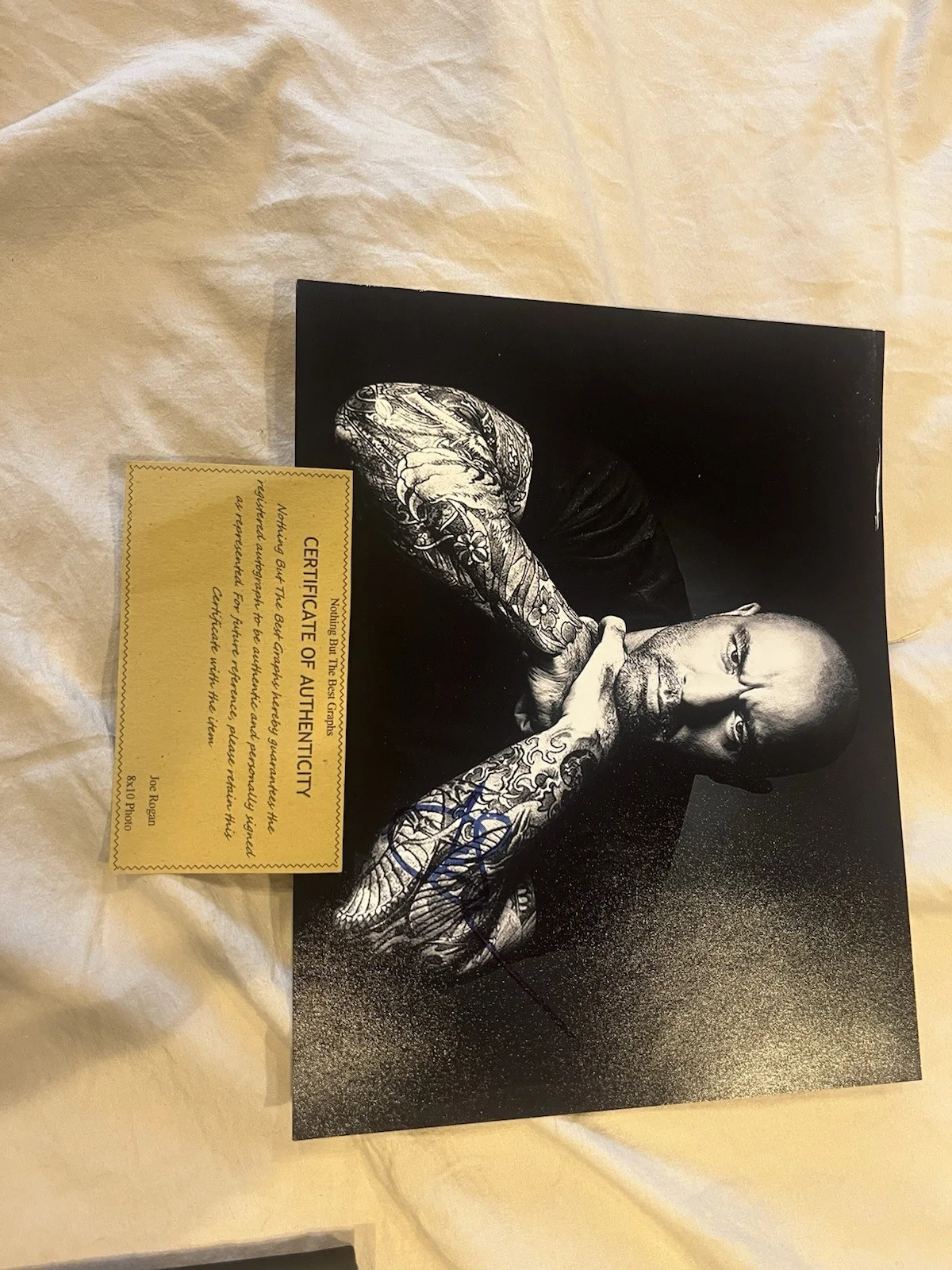 Joe Rogan 8x10 Autograph With COA, image 2