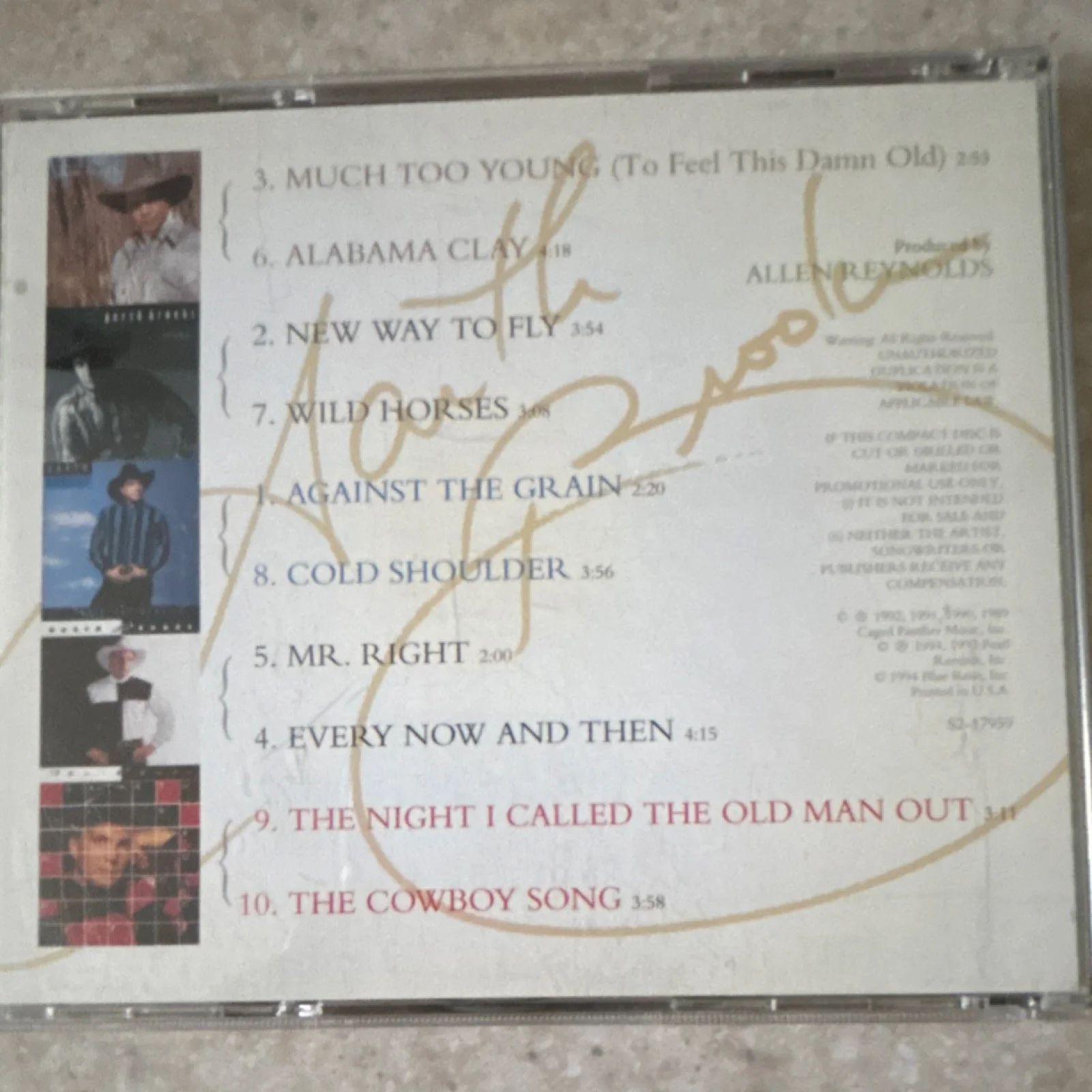 Signed Original Country Music CD Autographed Collector's Edition Music Industry, изображение 2