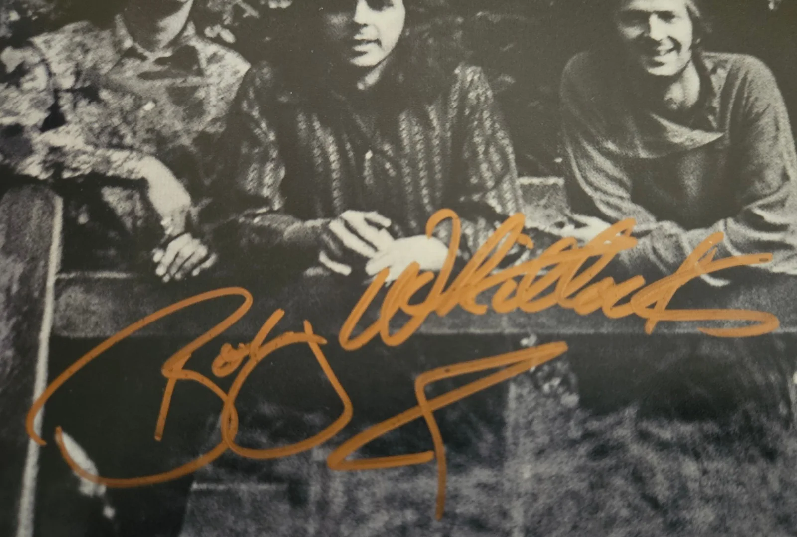 Bobby Whitlock Signed Derek & The Dominoes 8x10, image 2