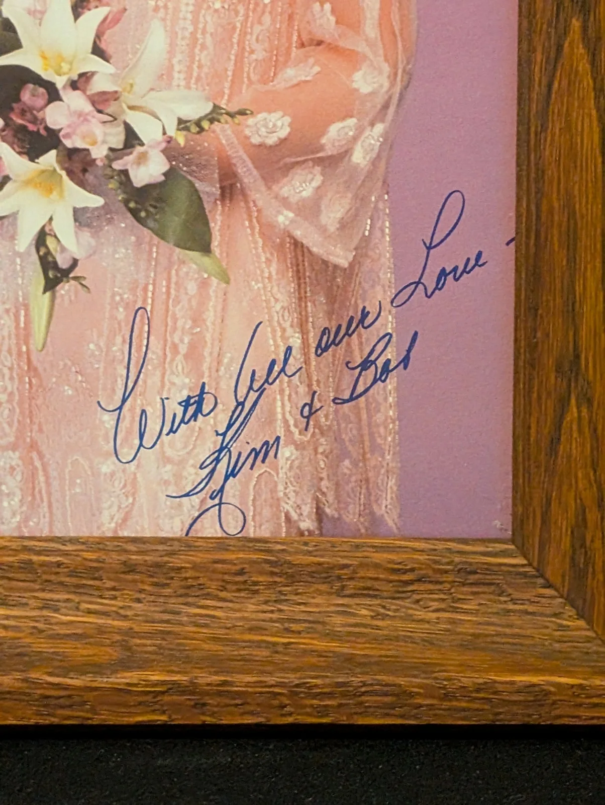 1985 AS THE WORLD TURNS Don Hastings Kathryn Hays "Kim & Bob" Signed 8x10 Photo, изображение 3