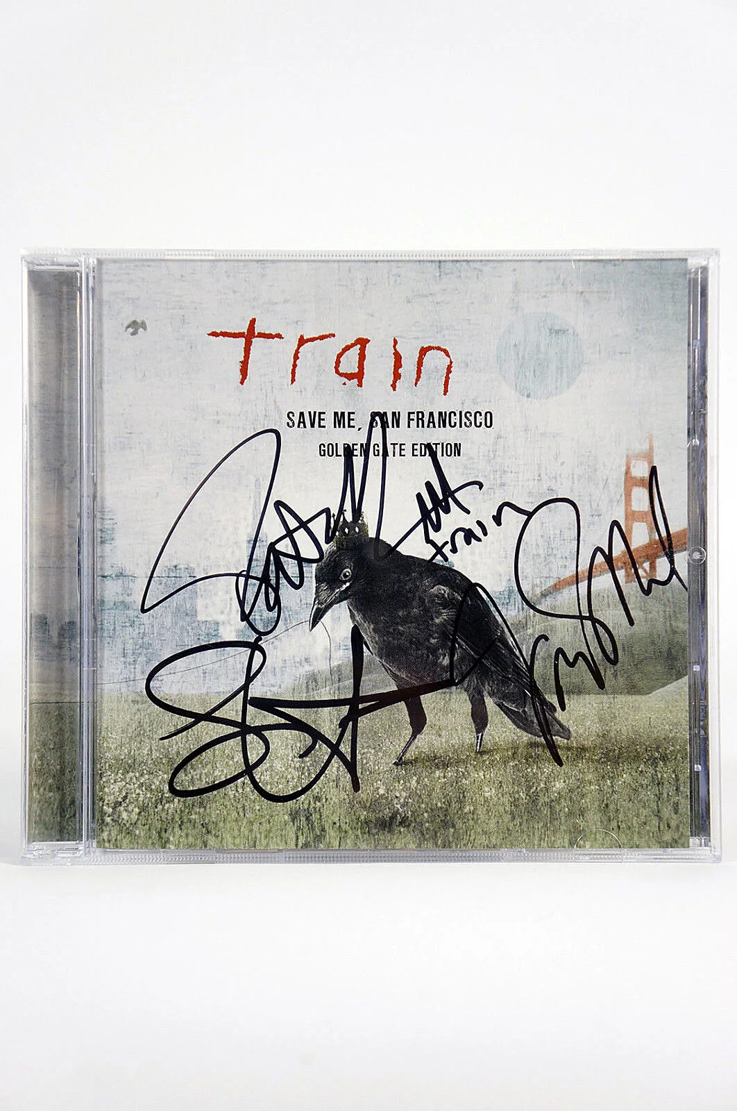 MC Train - Signed "Save Me San Francisco" CD, image 3