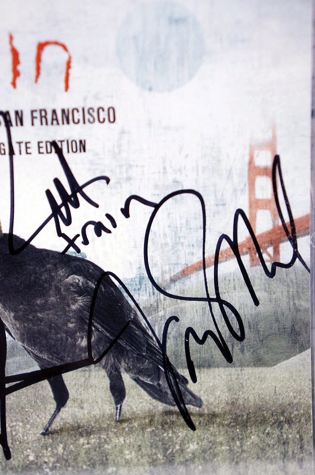 MC Train - Signed "Save Me San Francisco" CD, image 5