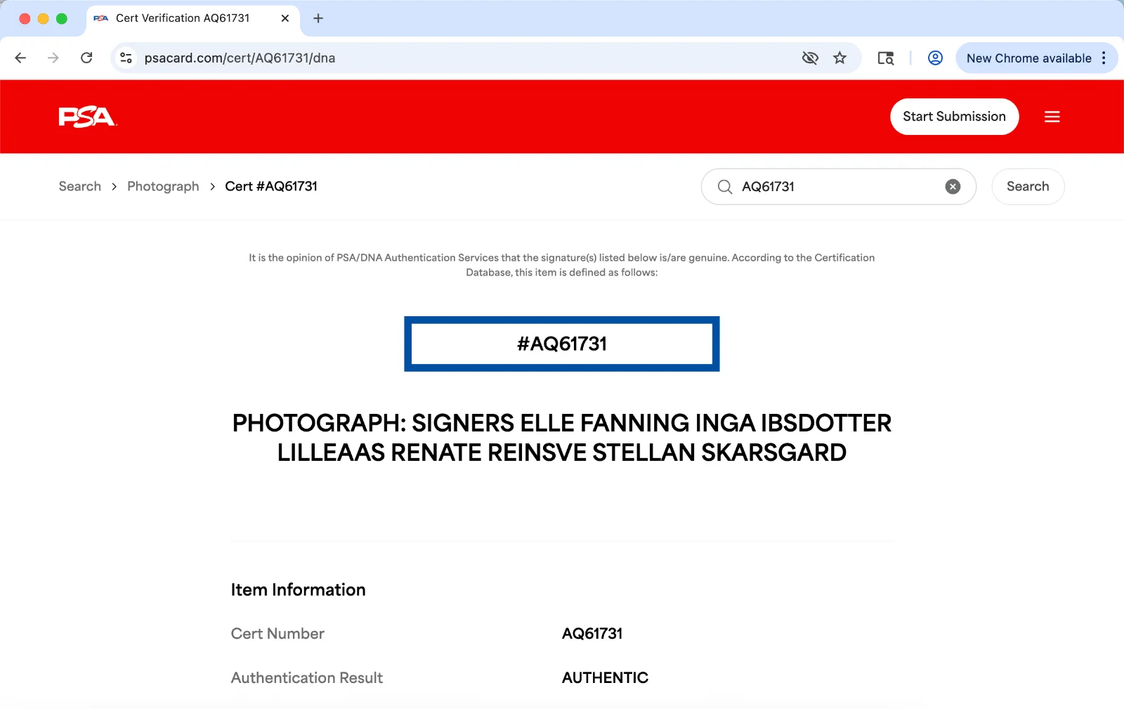 Reinsve, Stellan Skarsgard, Elle Fanning, Inga Ibsdotter Lilleaas — Sentimental Value cast 4x signed 11x14 photo autograph PSA Renate Stellan Elle, изображение 3