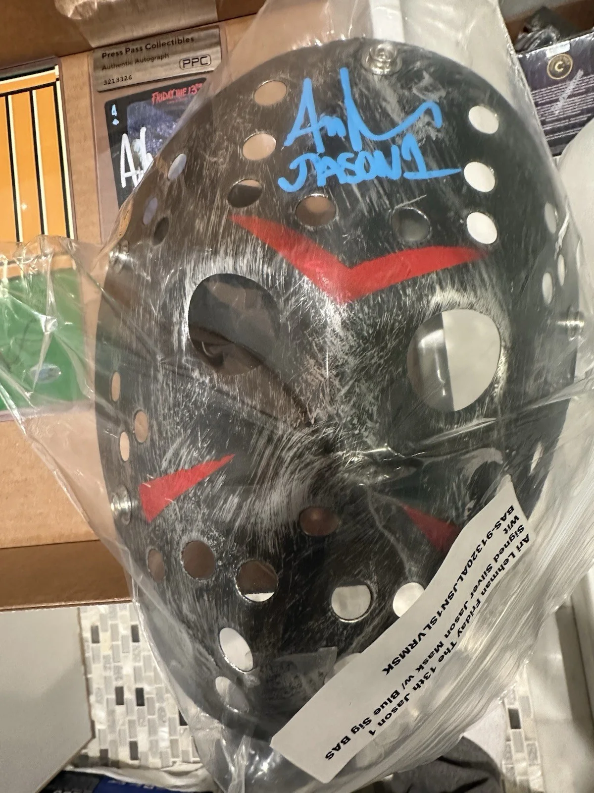 Ari Lehman — Ari Lehman Friday the 13th Mystery Box Series 5 #29/50 (Opened )3/auto’s, изображение 3