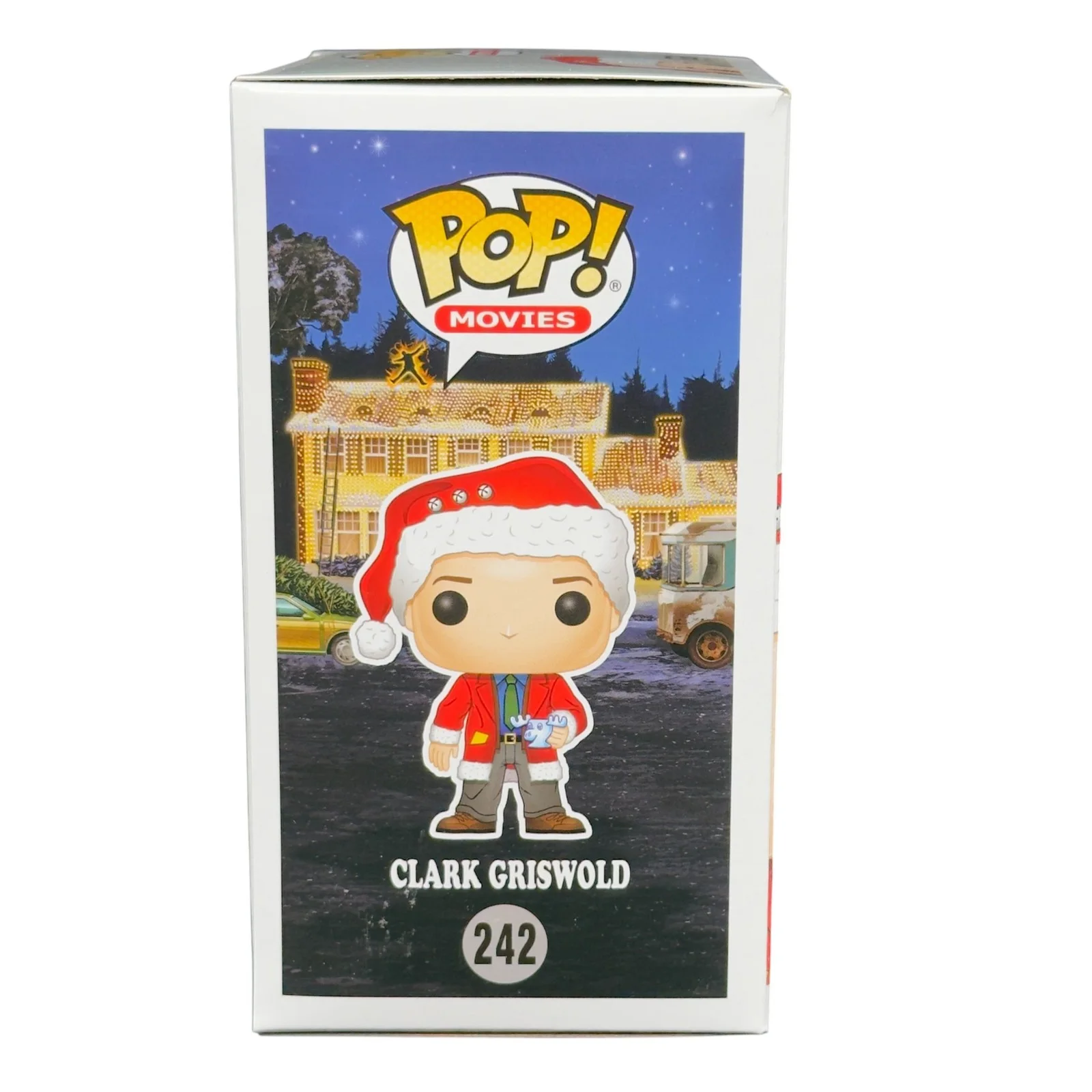 Chevy Chase — Chevy Chase Signed Clark Griswold Christmas Vacation Funko Pop 242 Beckett COA!!, image 4