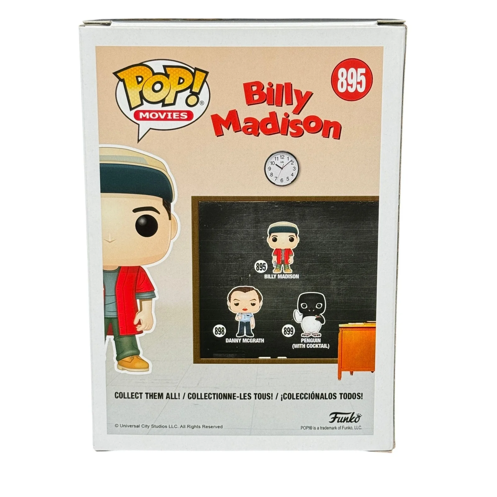 Adam Sandler — Adam Sandler Signed Billy Madison Funko Pop 895 Beckett Authentic Autograph!, image 3
