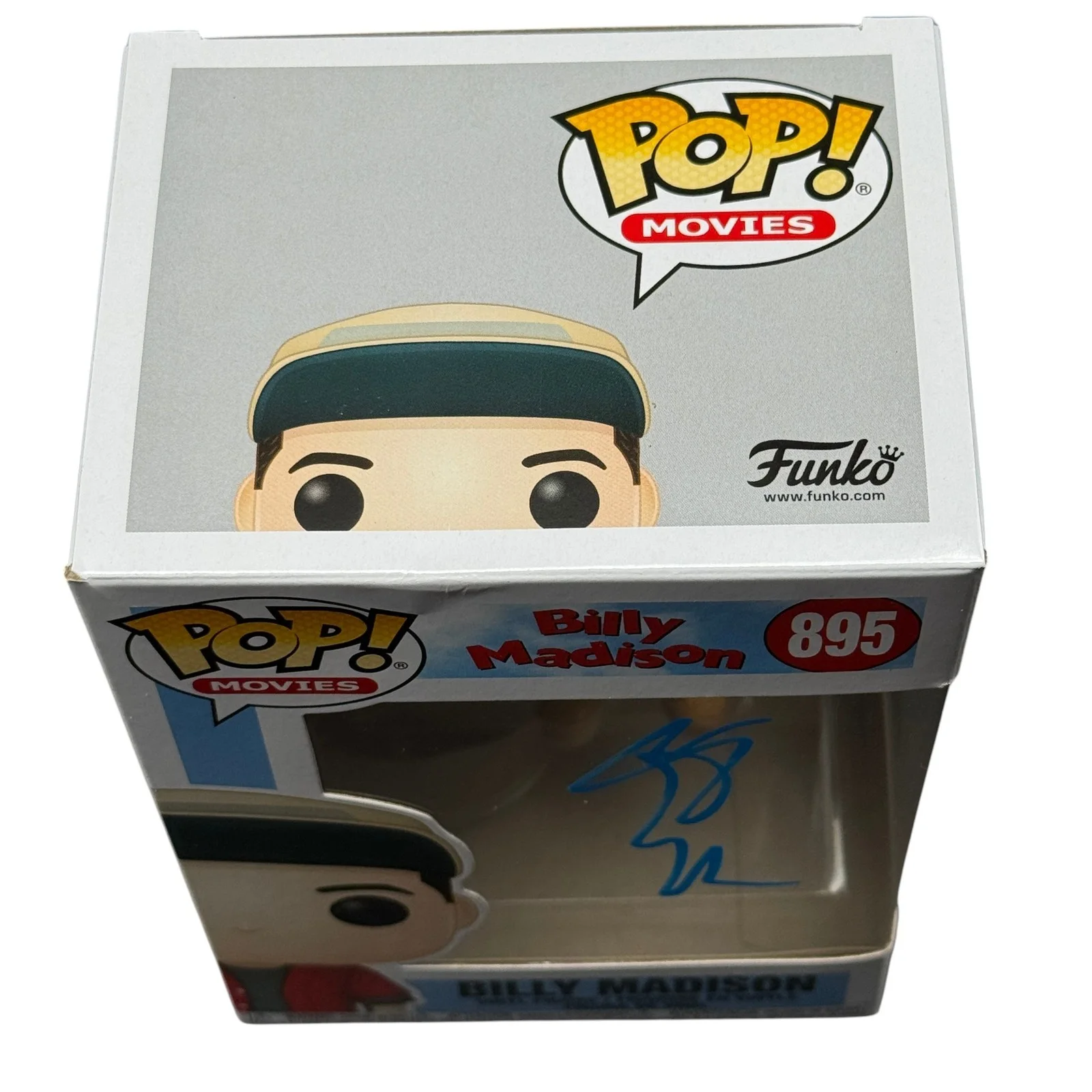 Adam Sandler — Adam Sandler Signed Billy Madison Funko Pop 895 Beckett Authentic Autograph!, image 5
