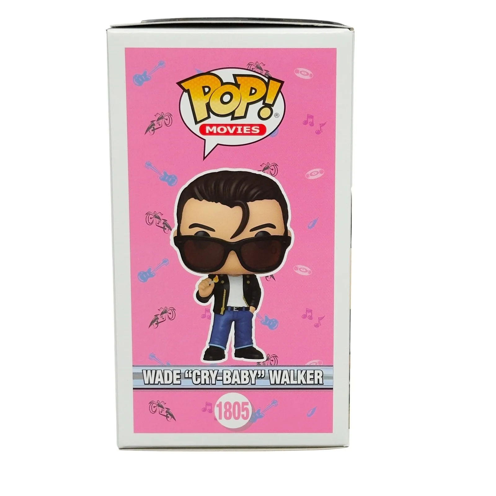 Johnny Depp — Johnny Depp Signed Wade Cry Baby Walker Funko Pop 1805 Autograph Beckett BAS, image 4
