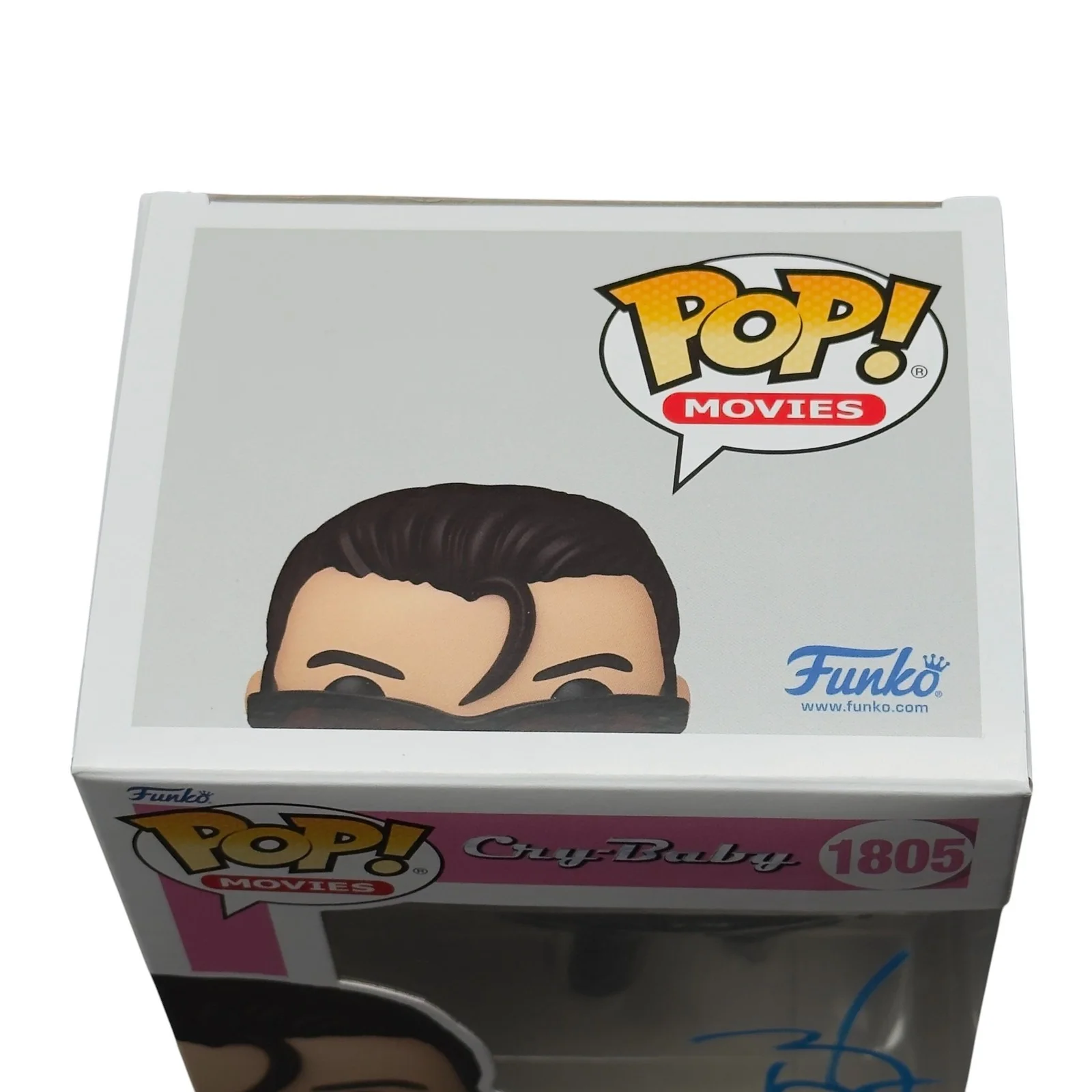 Johnny Depp — Johnny Depp Signed Wade Cry Baby Walker Funko Pop 1805 Autograph Beckett BAS, image 5