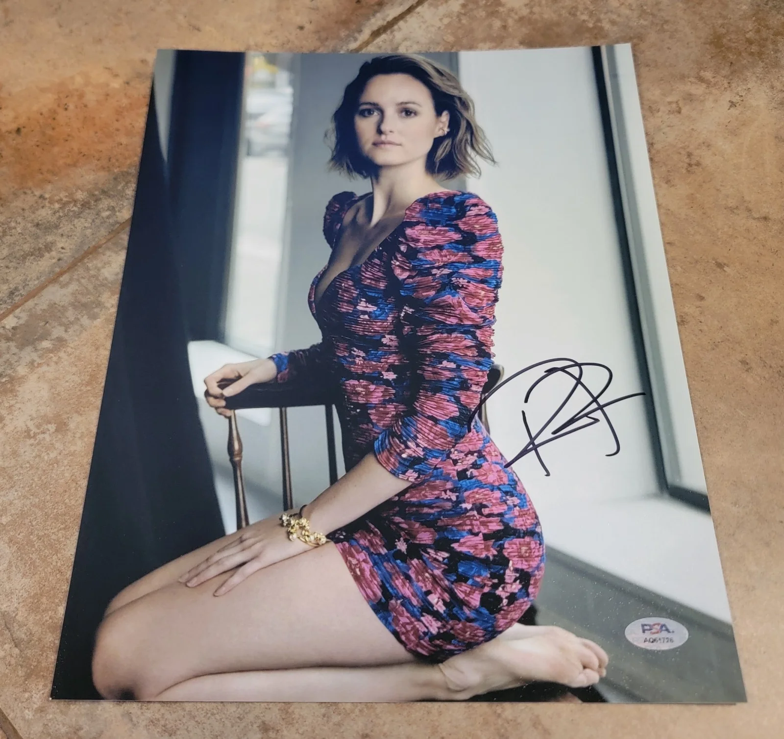 Renate Reinsve — Renate Reinsve signed 11x14 photo autograph PSA DNA photoshoot AQ61726