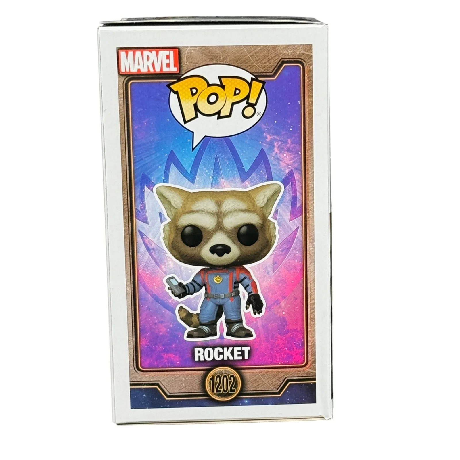 Bradley Cooper — Bradley Cooper Signed Rocket Funko Pop 1202 Autograph Guardians Beckett COA, изображение 4