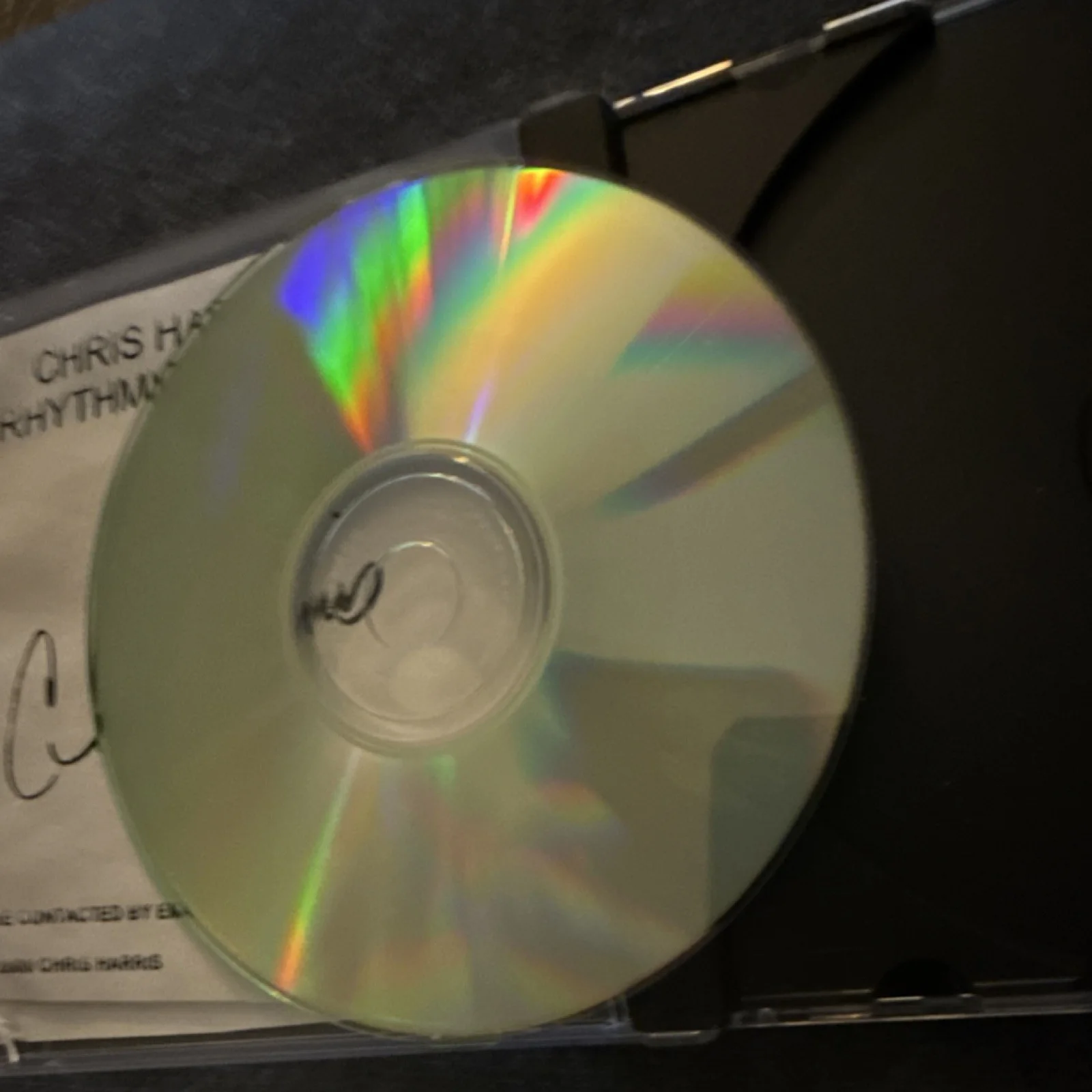 Chris Harris Rhythmic Escape The Bucket Experience Signed CD & Booklet, image 5