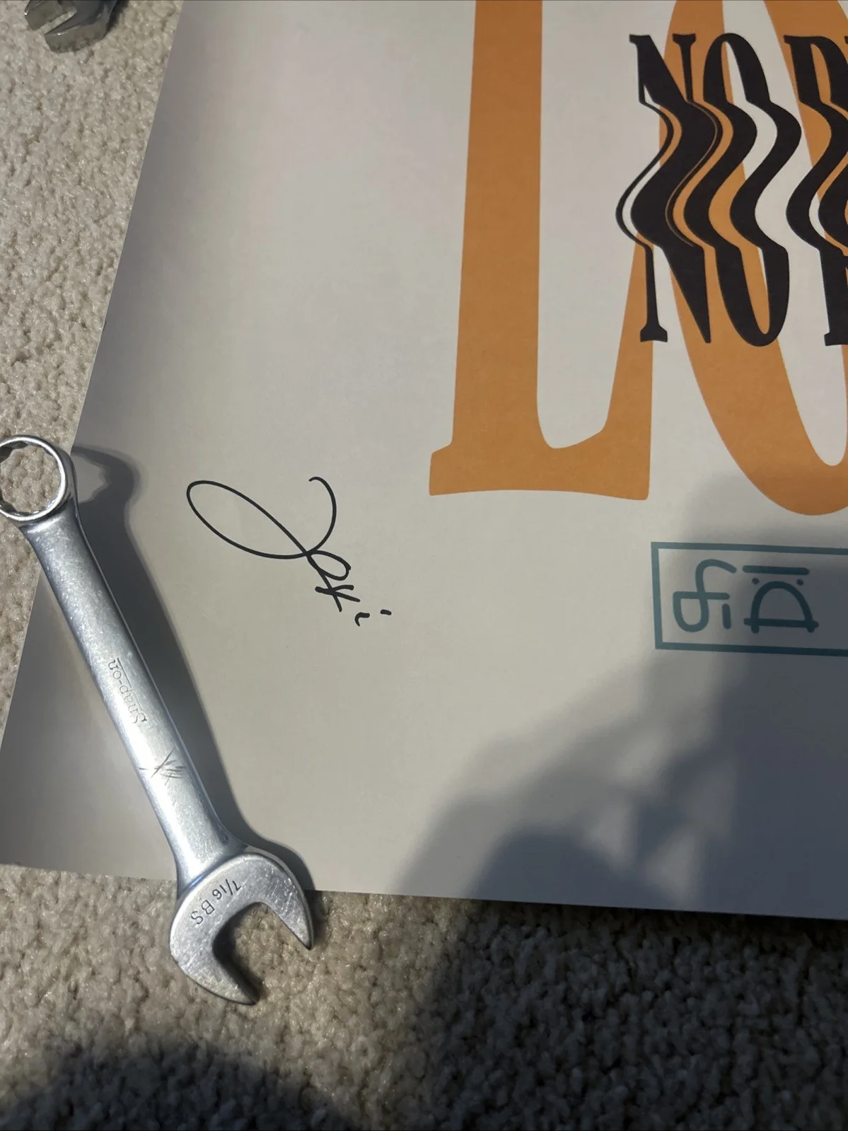 No Pressure Logic 18x24 Poster, Signed, image 2