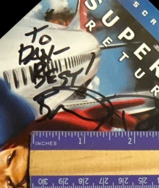 Brandon Routh — Brandon Routh Signed 2006 “SUPERMAN RETURNS” Widescreen Edition DVD Cover JD, image 2