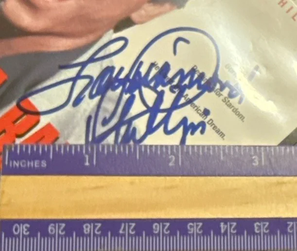 Lou Diamond Phillips — Lou Diamond Phillips Signed 1987 “LA BAMBA” DVD JSA (D) JD, image 2