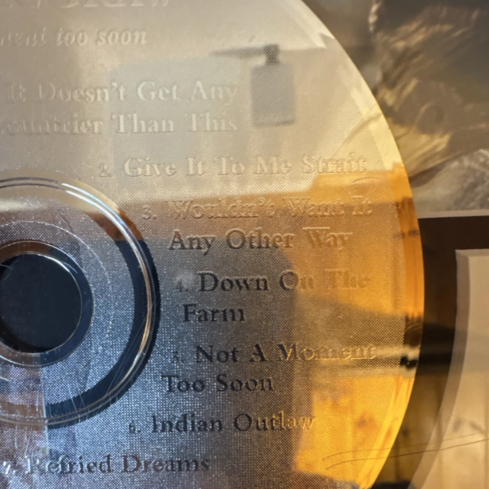 Tim McGraw Not a Moment Too Soon Signed Framed CD Display Limited Edition, image 3