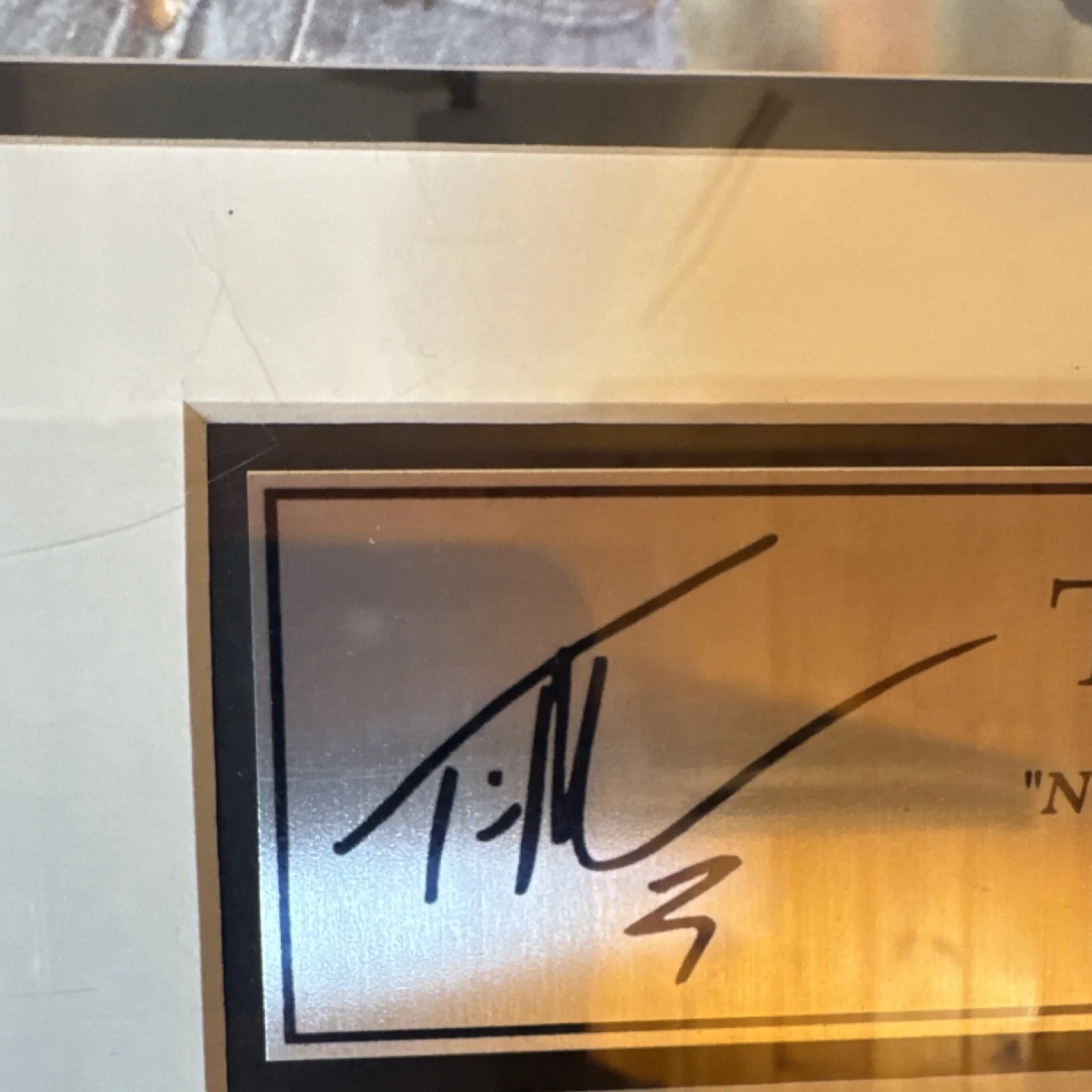 Tim McGraw Not a Moment Too Soon Signed Framed CD Display Limited Edition, image 4