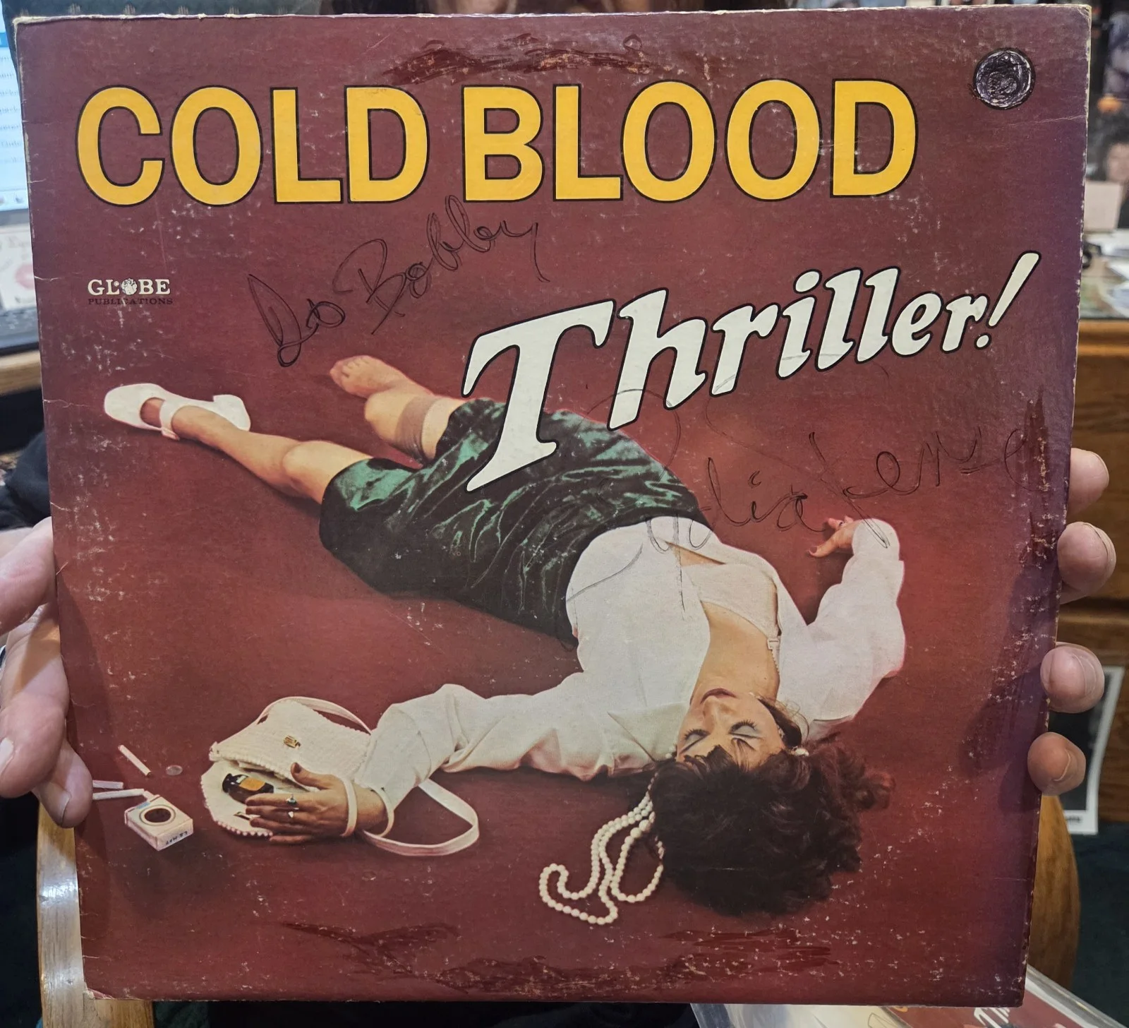 Cold Blood - Thriller LP, image 2