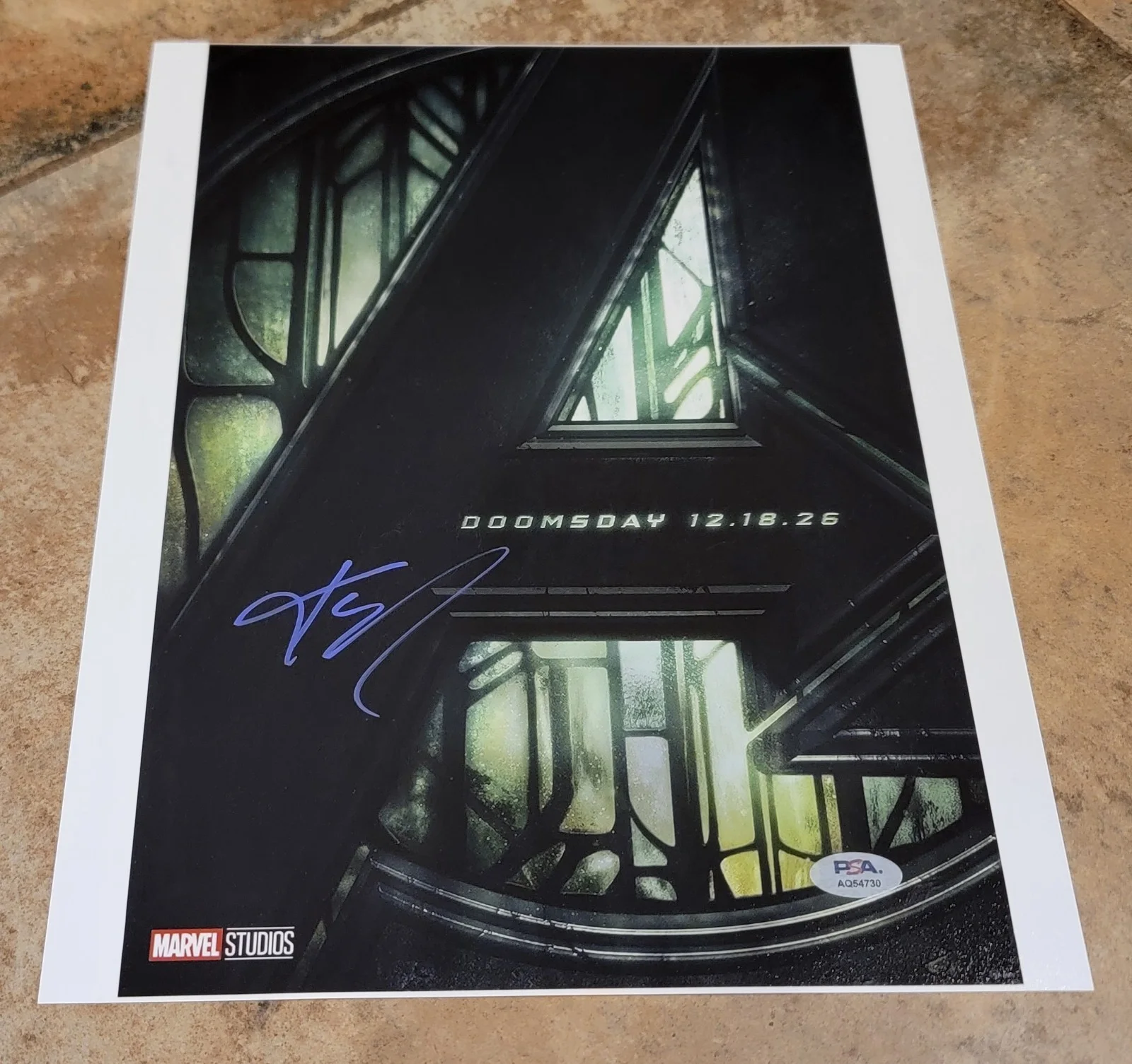 Karen Gillan — Karen Gillan signed 11x14 photo autograph PSA DNA Avengers: Doomsday poster