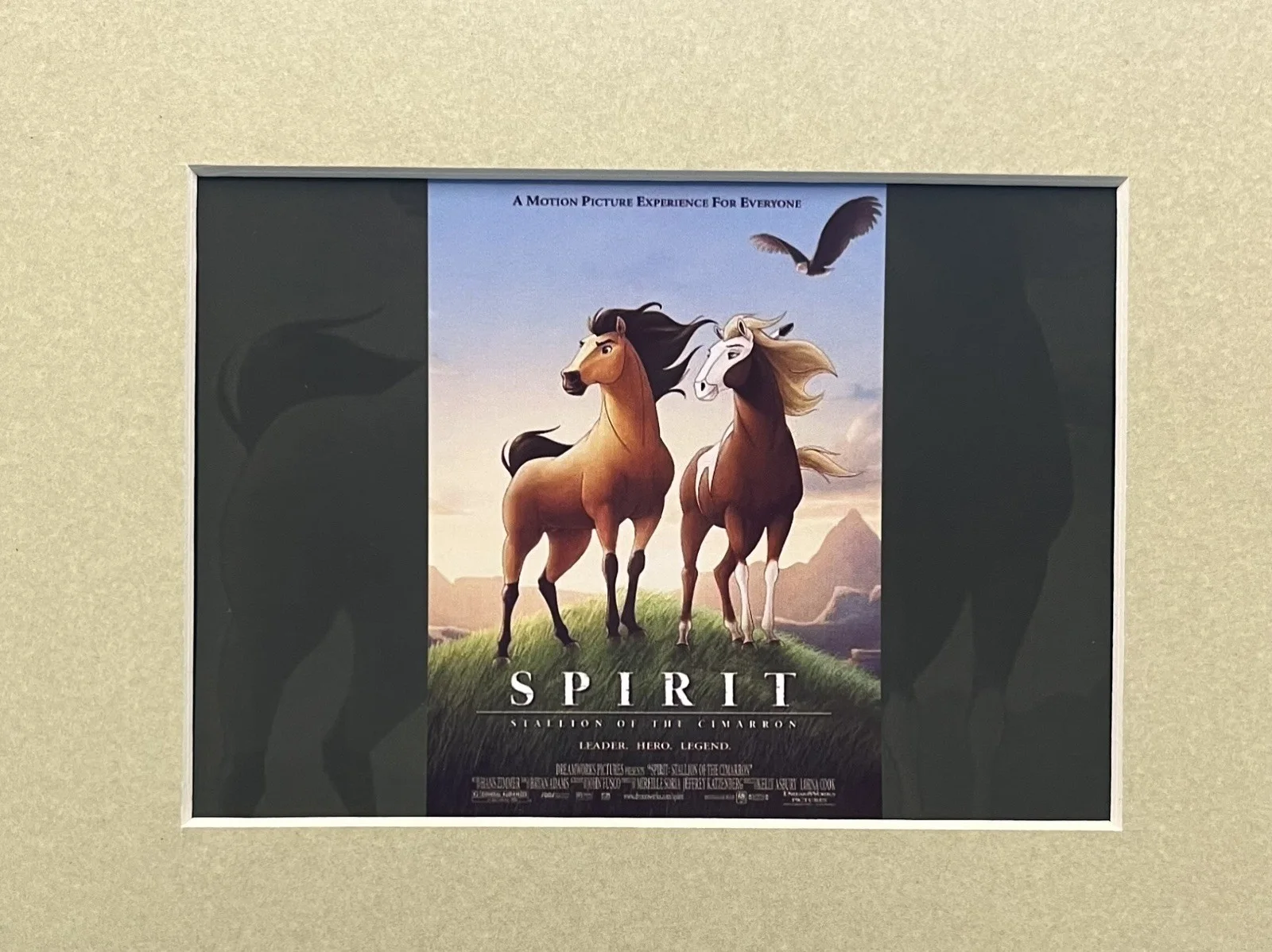 SPIRIT Stallion of Cimarron . 35mm Film Cell Mounted Display, image 2