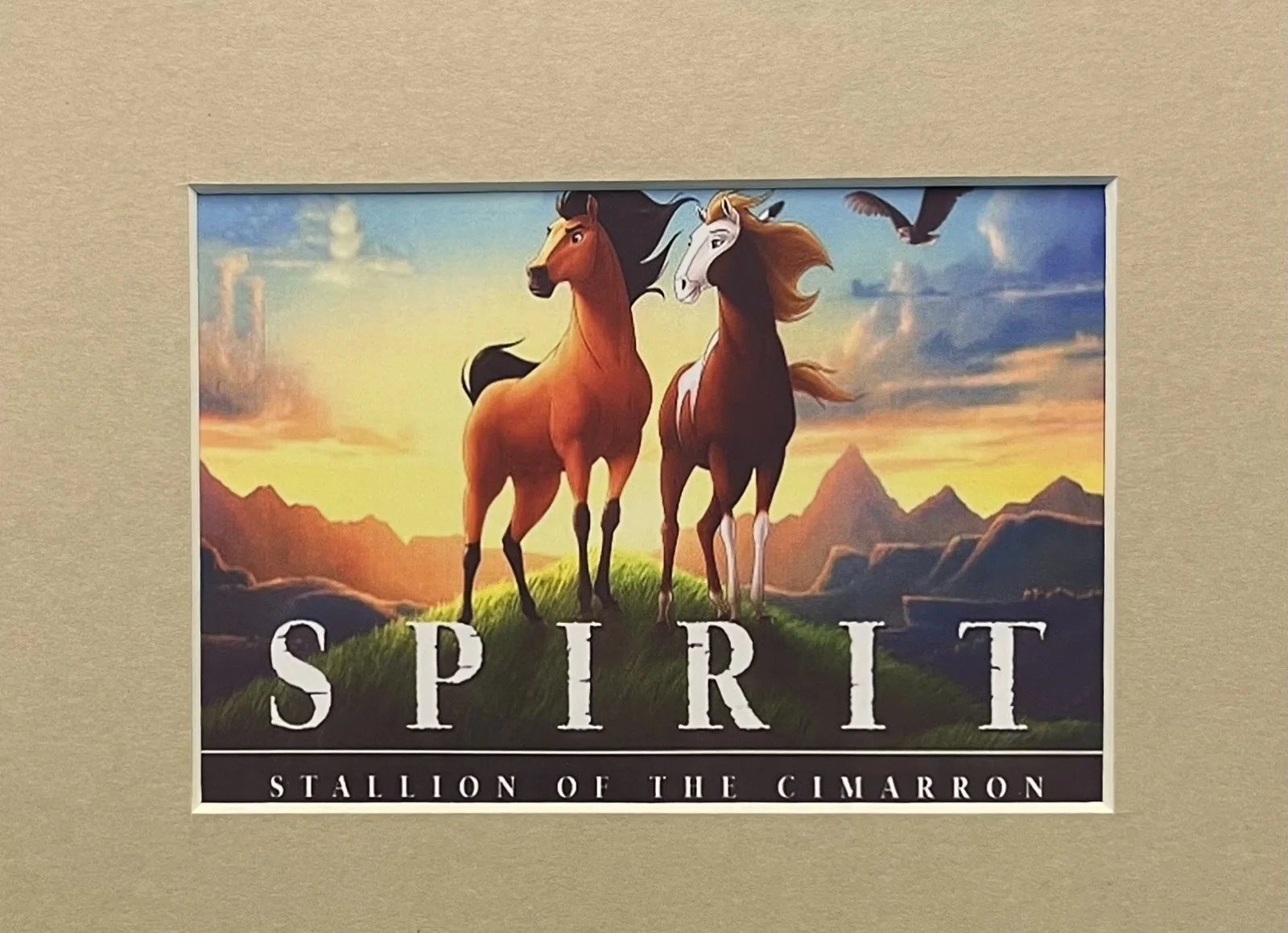 SPIRIT Stallion of Cimarron . 35mm Film Cell Mounted Display, image 2