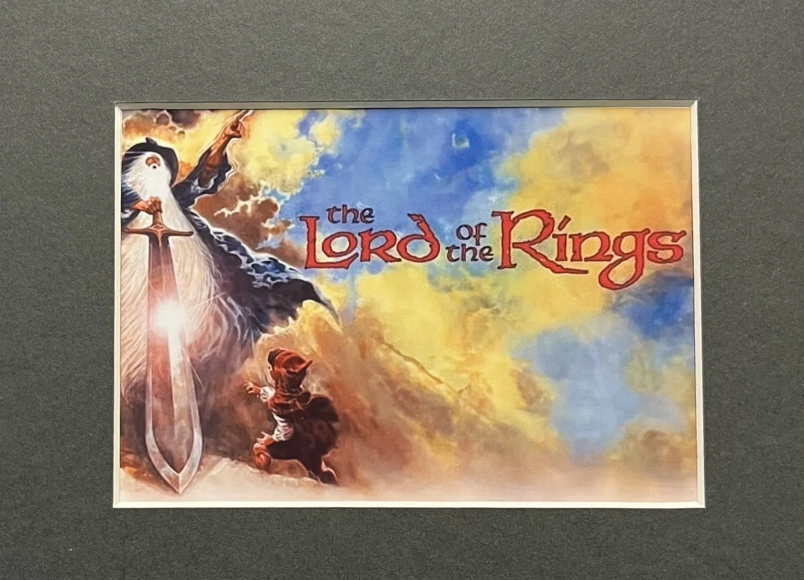 THE LORD OF THE RINGS . 35mm Film Cell Mounted Display, изображение 2