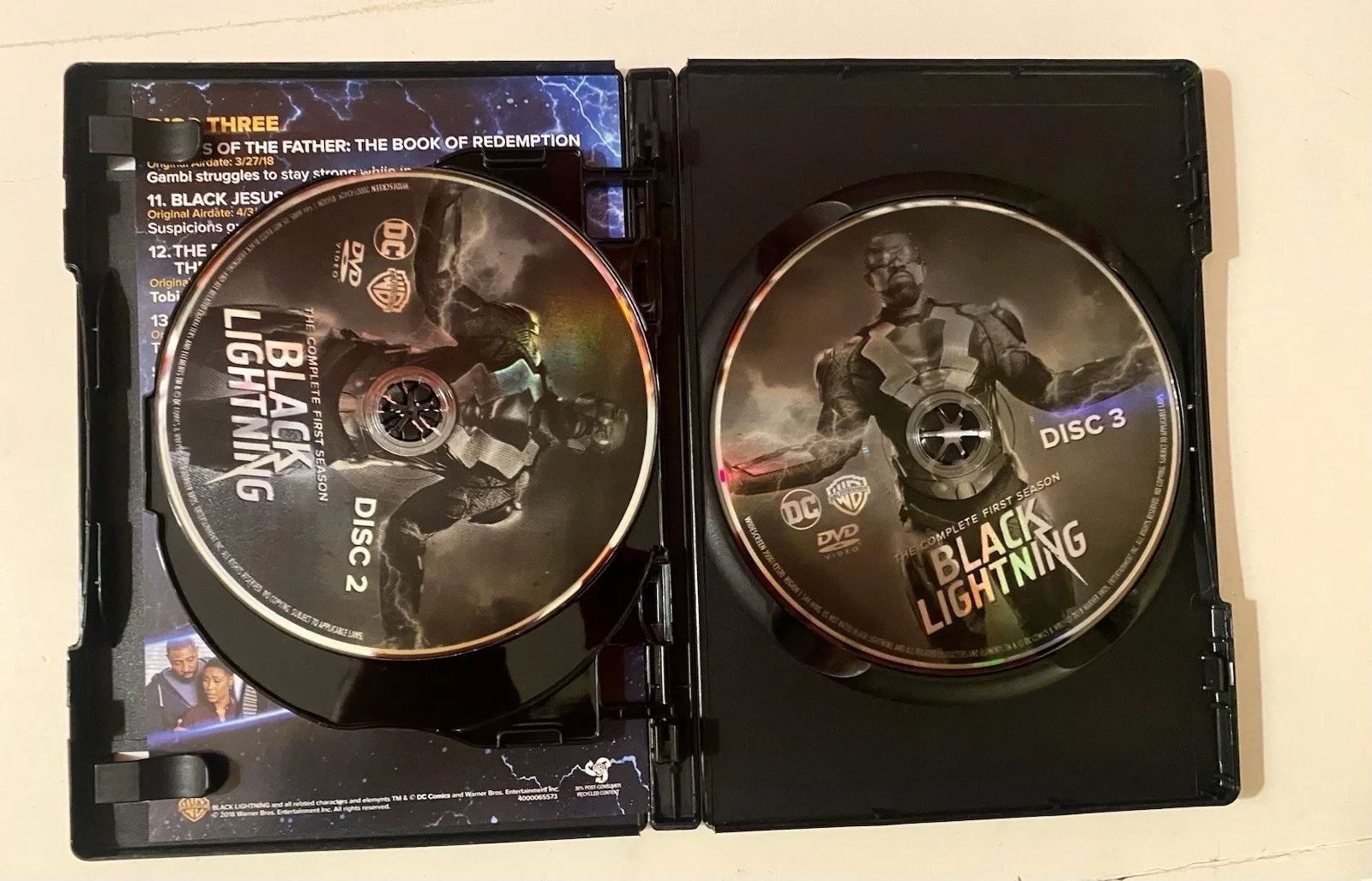Cress Williams — Black Lightning Signed S1 DVD Cress Williams Nafessa Williams China McClain Real, image 5