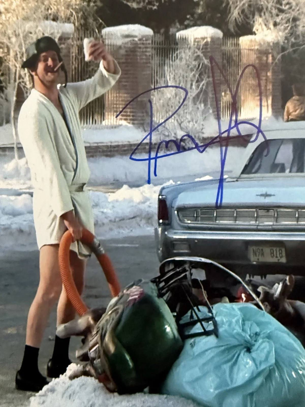 Randy Quaid — Randy Quaid Signed 8x10 Christmas Vacation JSA Cousin Eddie, изображение 3