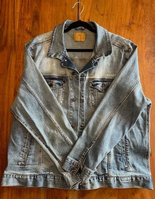 "For King & Country" Signed Autographed Denim Jacket 2 XL Band Merch, изображение 4