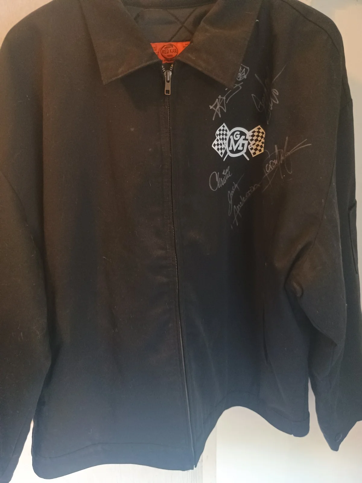 5 members — Gas Monkey Garage Autographed Jacket 2x, image 3