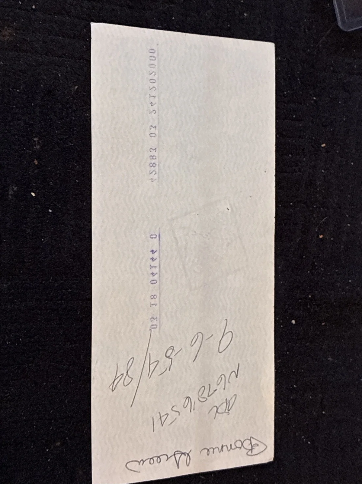 Bonnie Franklin — Bonnie Franklin signed cancelled check~TV Series One Day at a Time~4/28/83, image 3