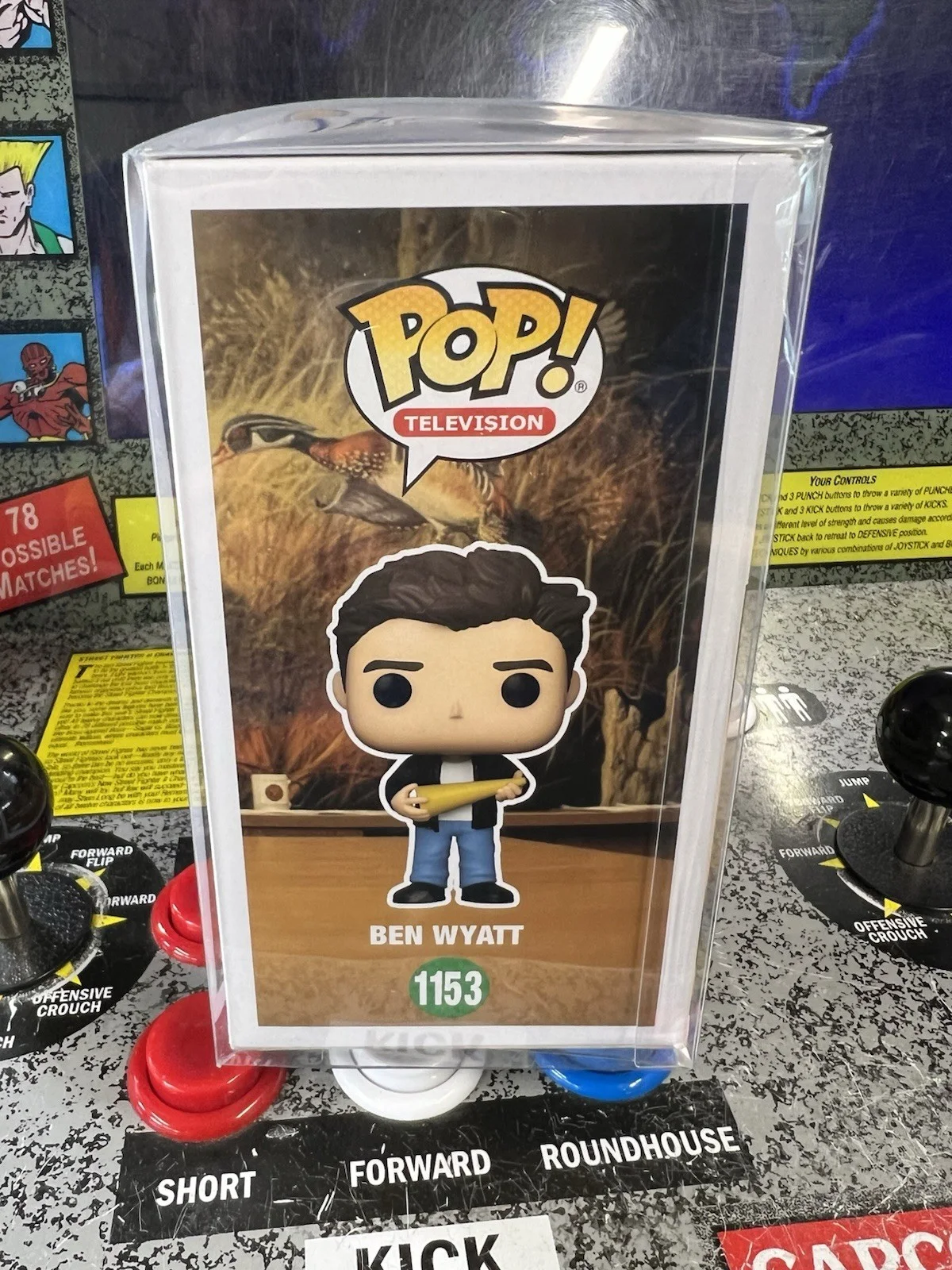 Adam Scott Signed Autographed Parks & Rec Ben Wyatt Funko Pop Beckett BAS Auto, изображение 4