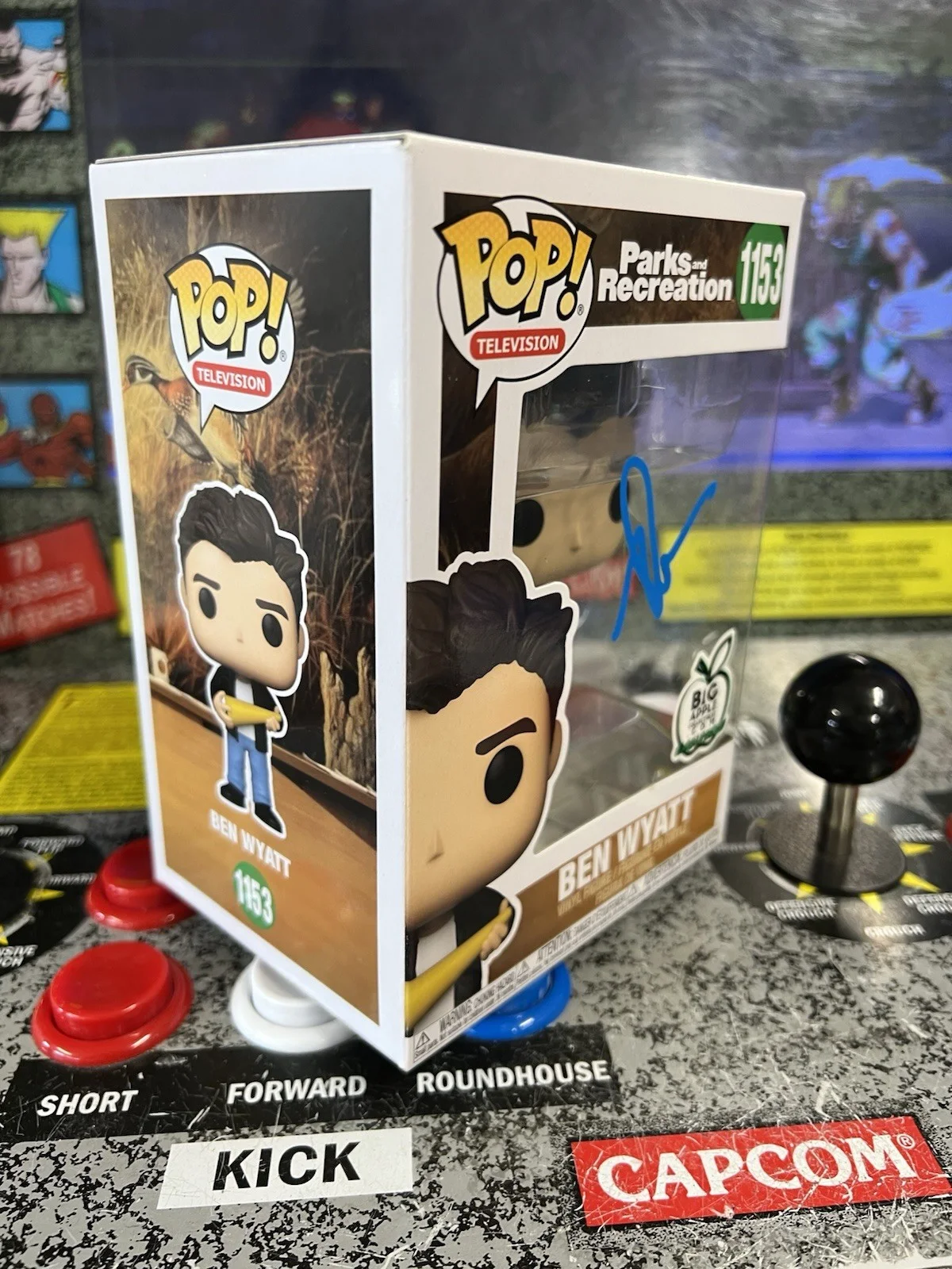 Adam Scott — Adam Scott Signed Autographed Parks & Rec Ben Wyatt Funko Pop Auto JSA Certified, изображение 5