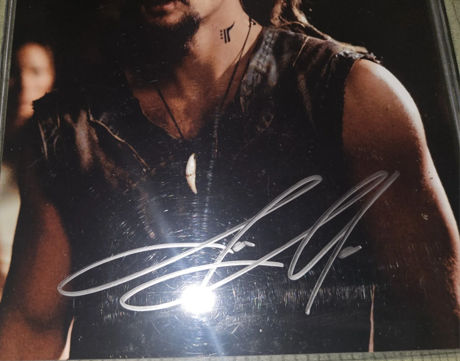 Jason Mamoa — Jason Momoa/ Ronon Dex Stargate Atlantis autographed 8"×10", image 2