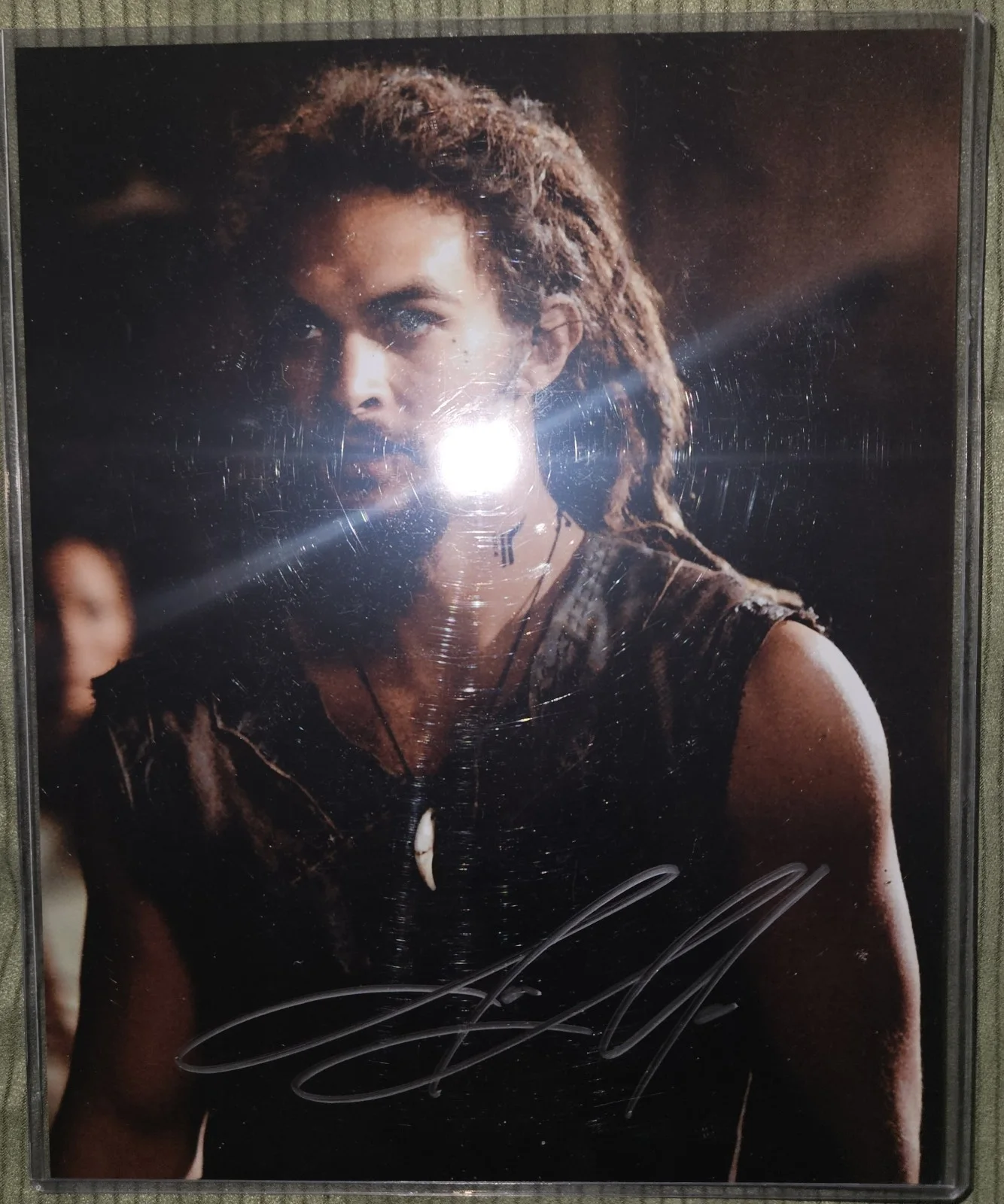 Jason Mamoa — Jason Momoa/ Ronon Dex Stargate Atlantis autographed 8"×10", image 3