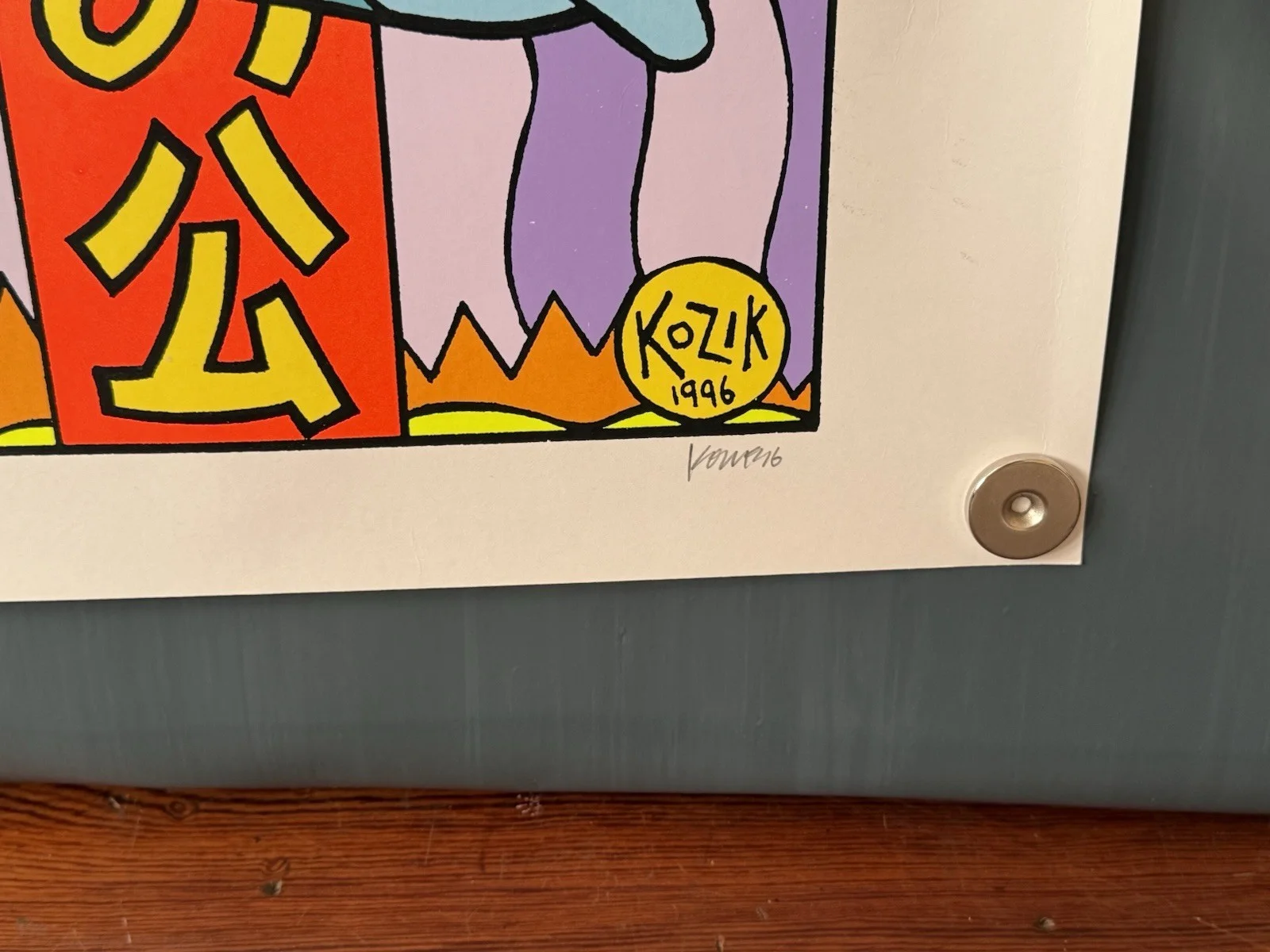 Frank Kozik, A Tribute To The Late Preston Blair. Signed/numbered Rare!, image 2