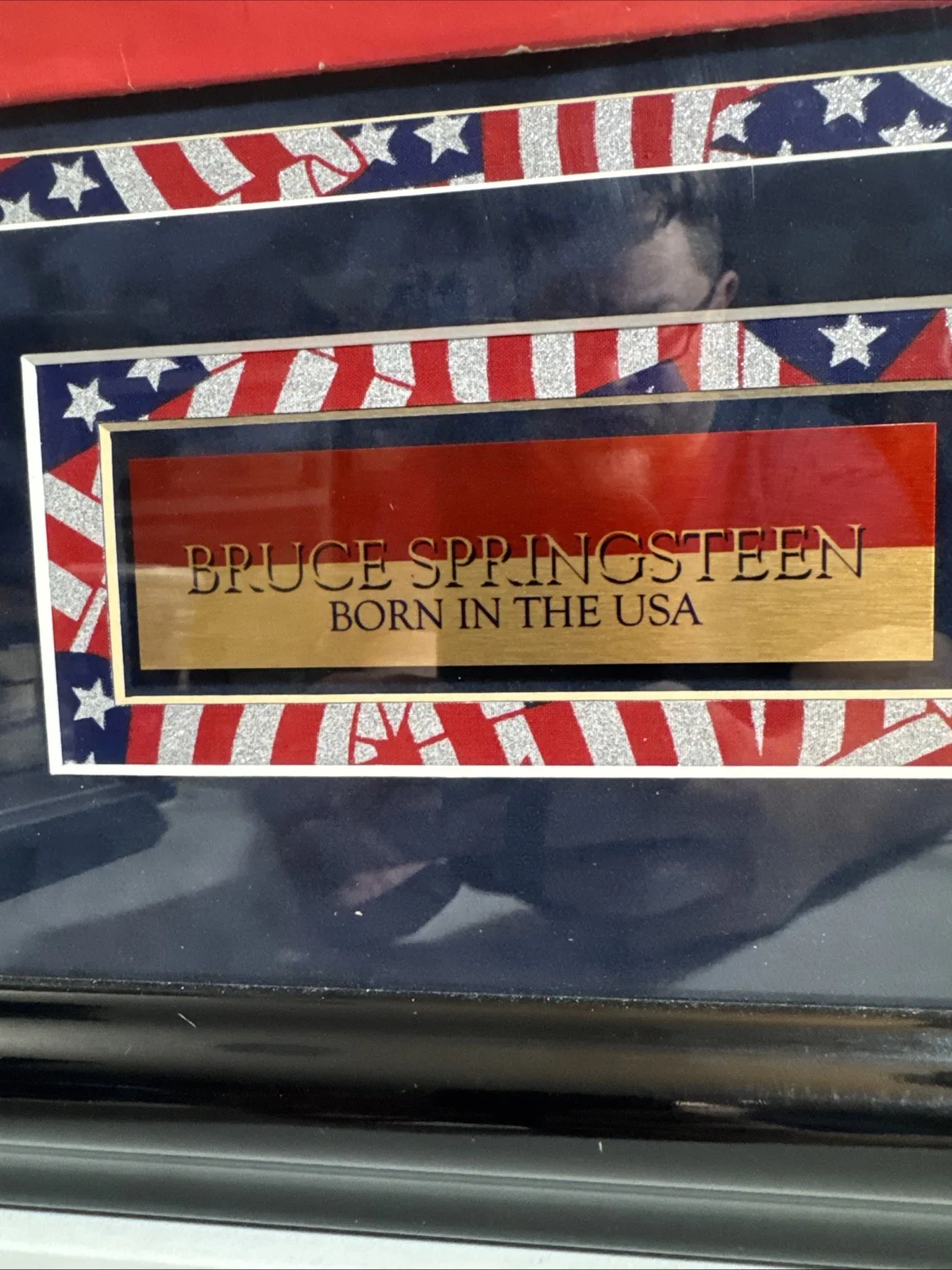 Bruce Springsteen Signed Vinyl Custom Framed 32”x21.5, image 2