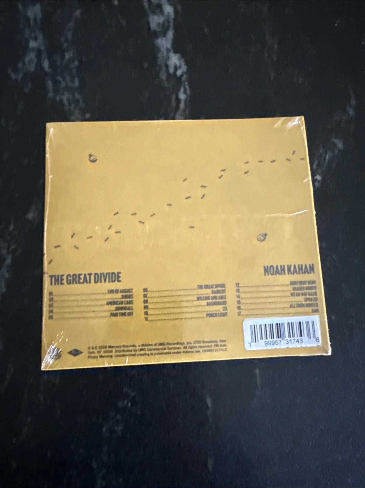 Noah Kahan - The Great Divide *SIGNED* CD Autograph SHIPPED Insert Rare, image 3