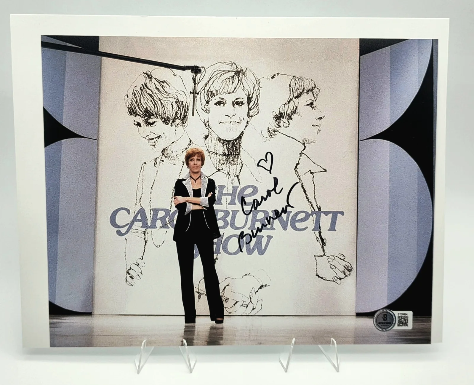 Carol Burnett — Carol Burnett Signed 8x10 Photo BAS Beckett COA Autograph TV Comedy Legend, image 5