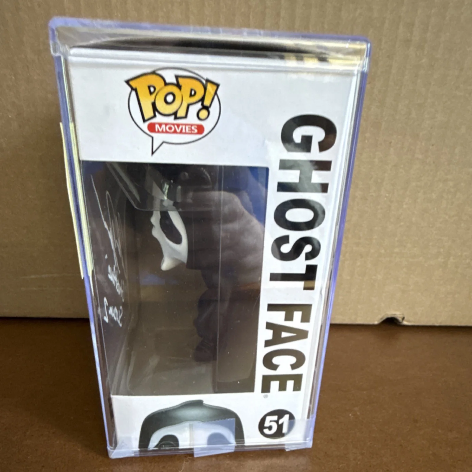 Chris Durrand — Funko Pop Scream 2 Ghost Face Signed by Chris Durrand Autograph, image 2