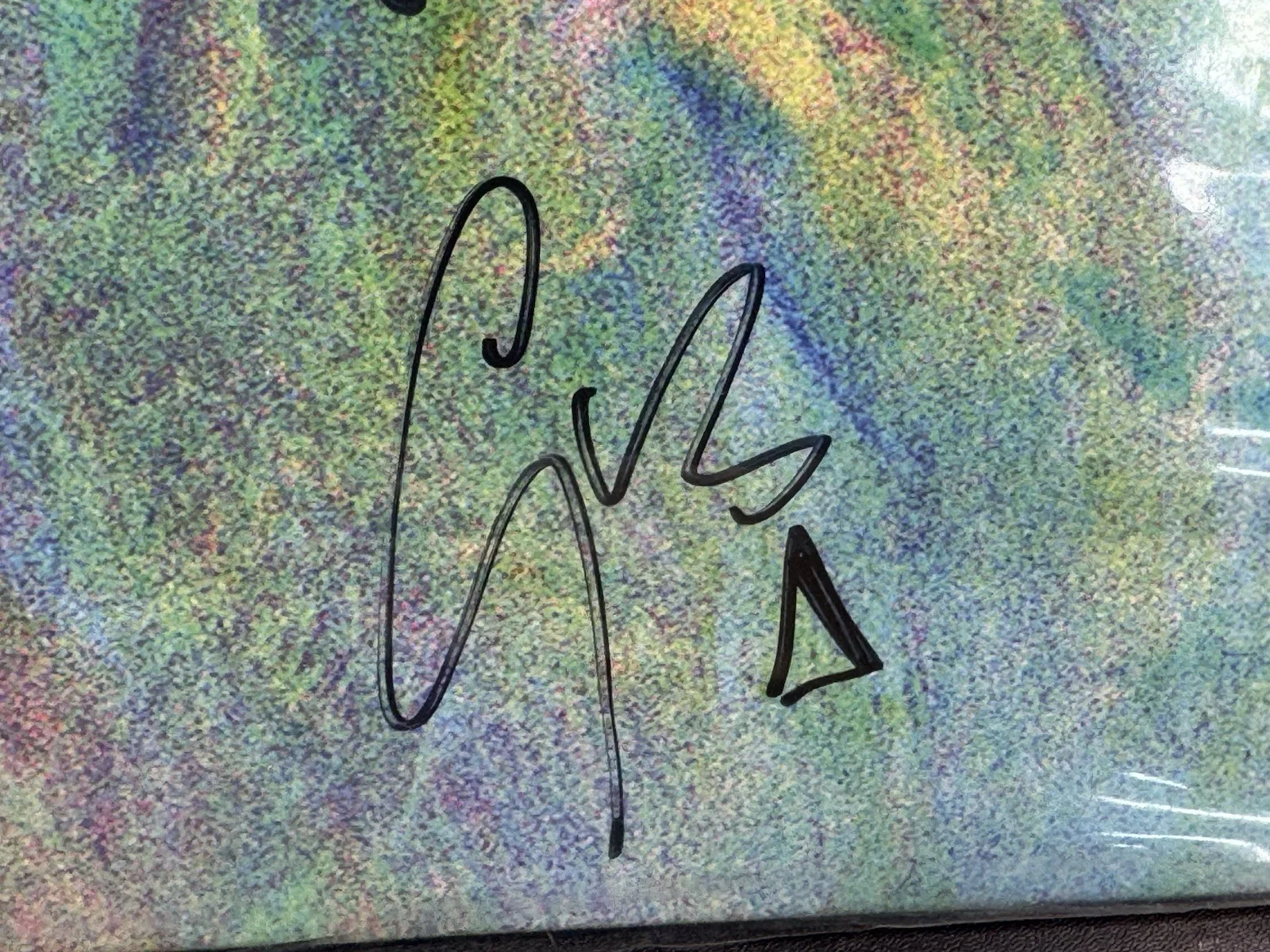 alt j An Awesome Wave Signed Vinyl Autographed Record Drawing TRIANGLE Rare NEW, image 4