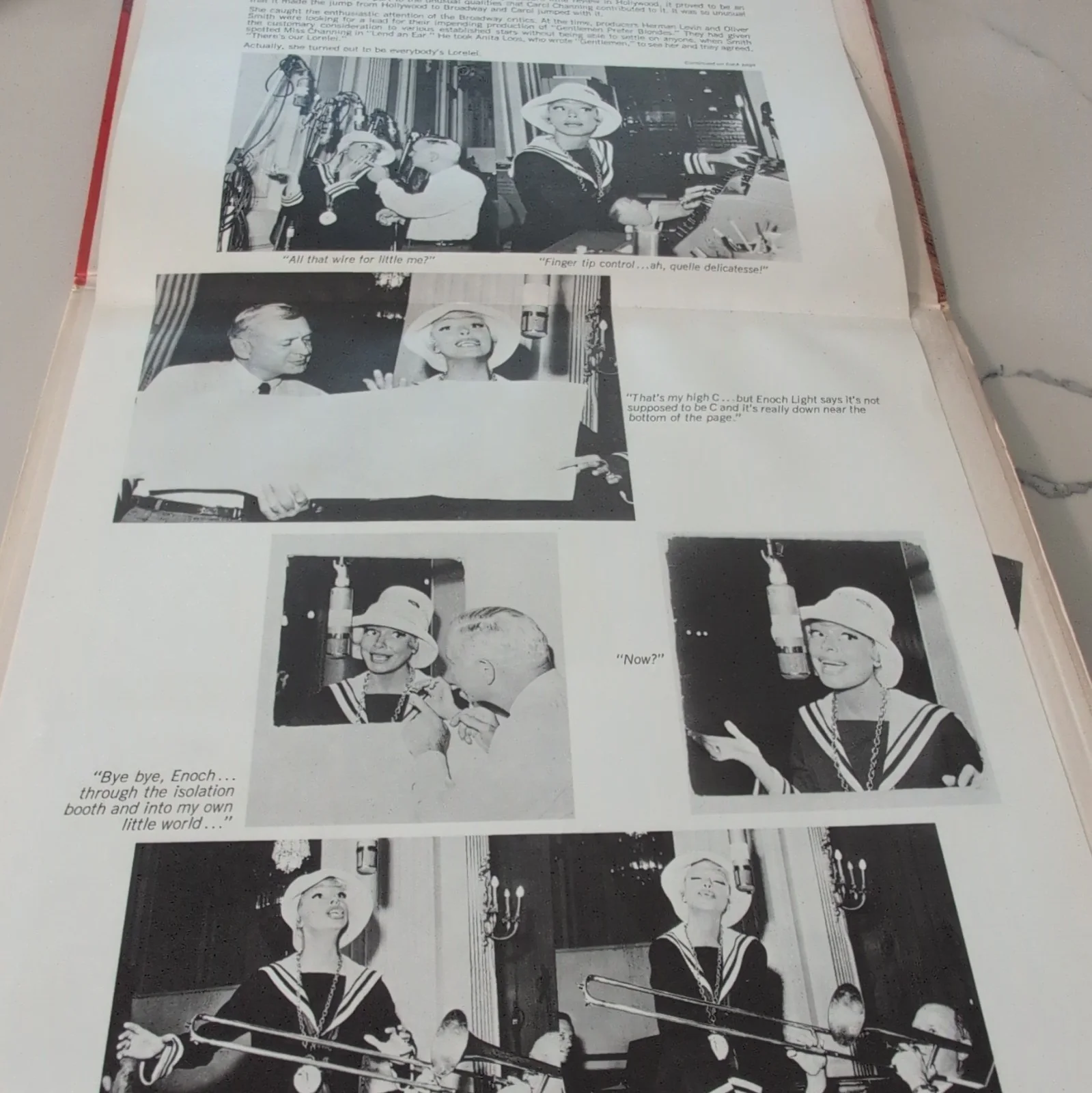 Carol Channing Entertains Vinyl LP Command Records Autographed Signed Cover, image 5