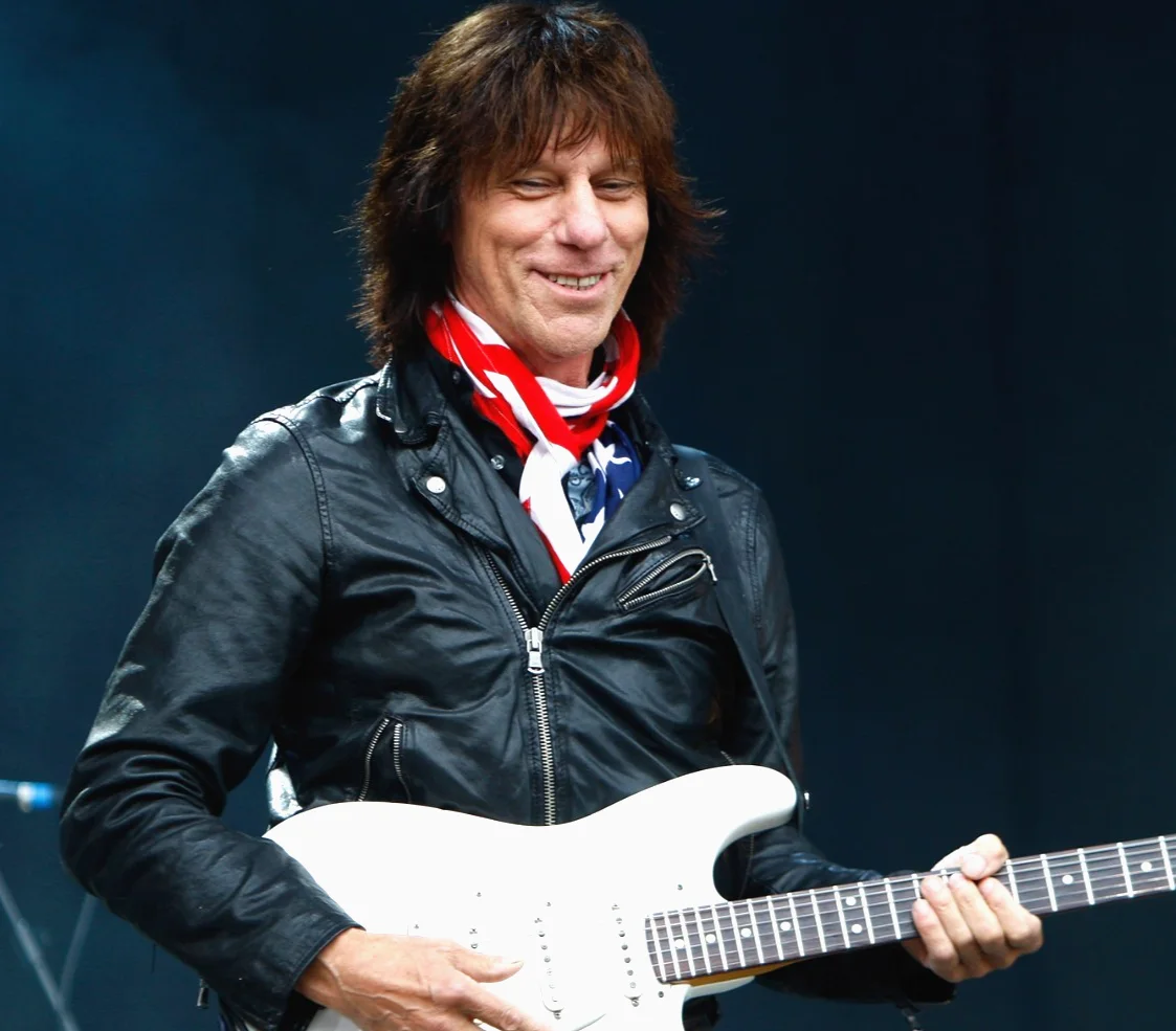 Jeff Beck signed 4x6 index card, image 2