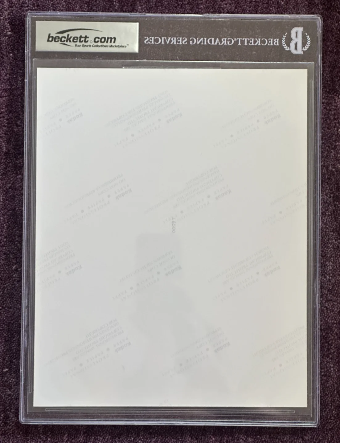 ROBERT DUVALL — ROBERT DUVALL Signed STAR WARS 8 X 10 PHOTO Beckett Encapsulated AUTO 10, image 4
