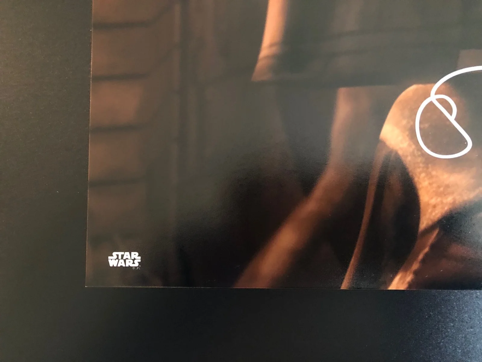 Olivia d'Abo — Olivia d'Abo Signed TOPPS 11x14 Star Wars The Clone Wars Luminara Autograph Rare, изображение 5